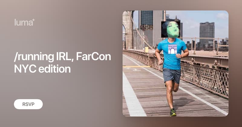 /running IRL