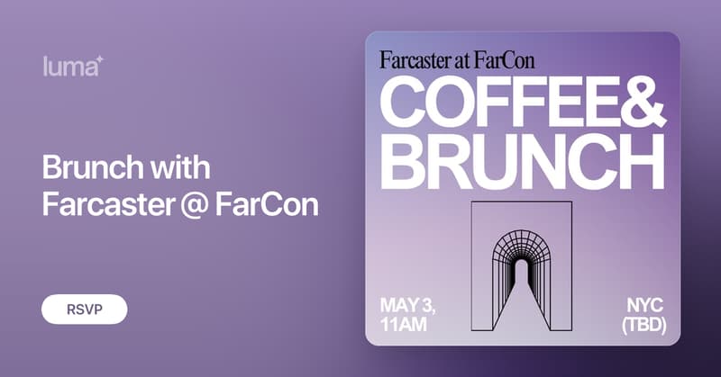 Brunch with Farcaster