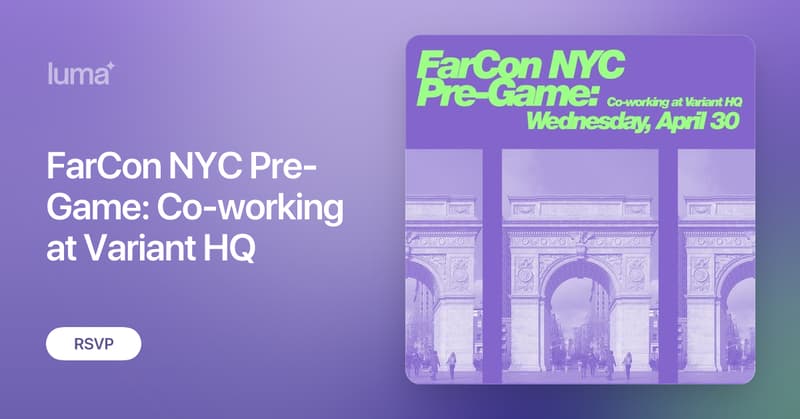 FarCon NYC Pre-Game: Co-working at Variant HQ
