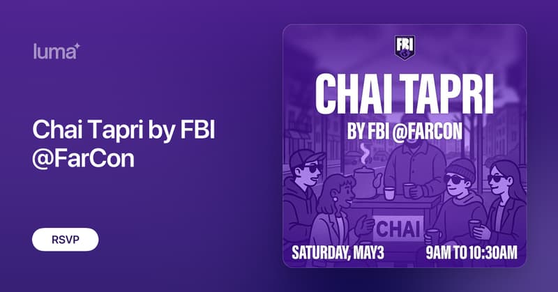 Chai Tapri by FBI