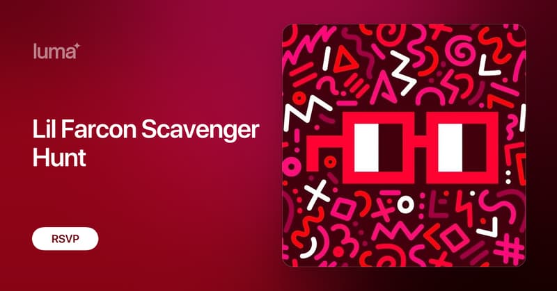Lil Farcon Scavenger Hunt