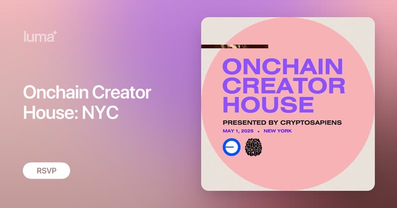 Onchain Creator House