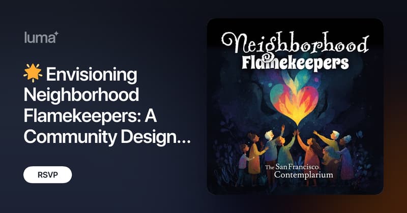 Envisioning Neighborhood Flamekeepers