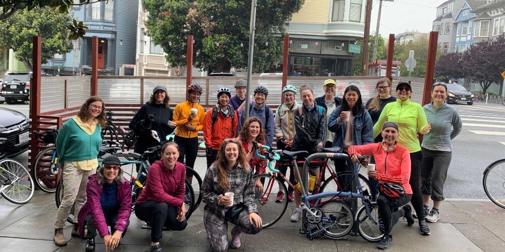 Women & Nonbinary Bike SF Coffee