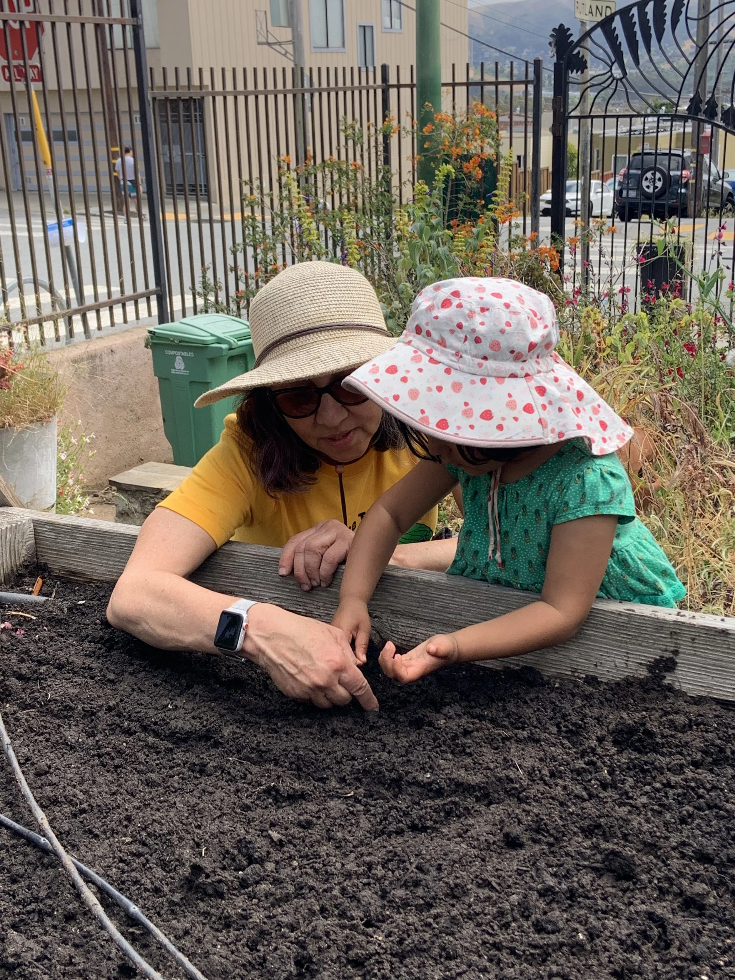 Family Recipe Potluck in the Garden