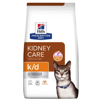  Hill's PRESCRIPTION DIET сухий корм для котів k/d Kidney Care здоров'я нирок, 400 г