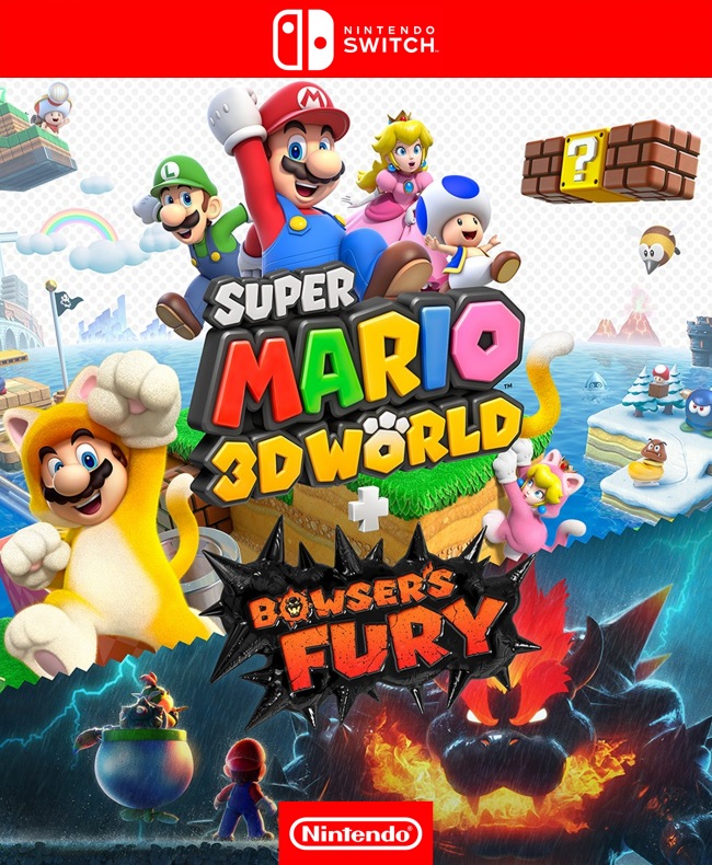 Super Mario 3D World mas Bowsers Fury Nintendo Switch