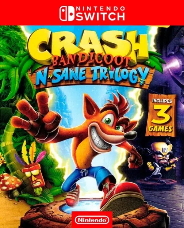 CRASH BANDICOOT N SANE TRILOGY Nintendo Switch