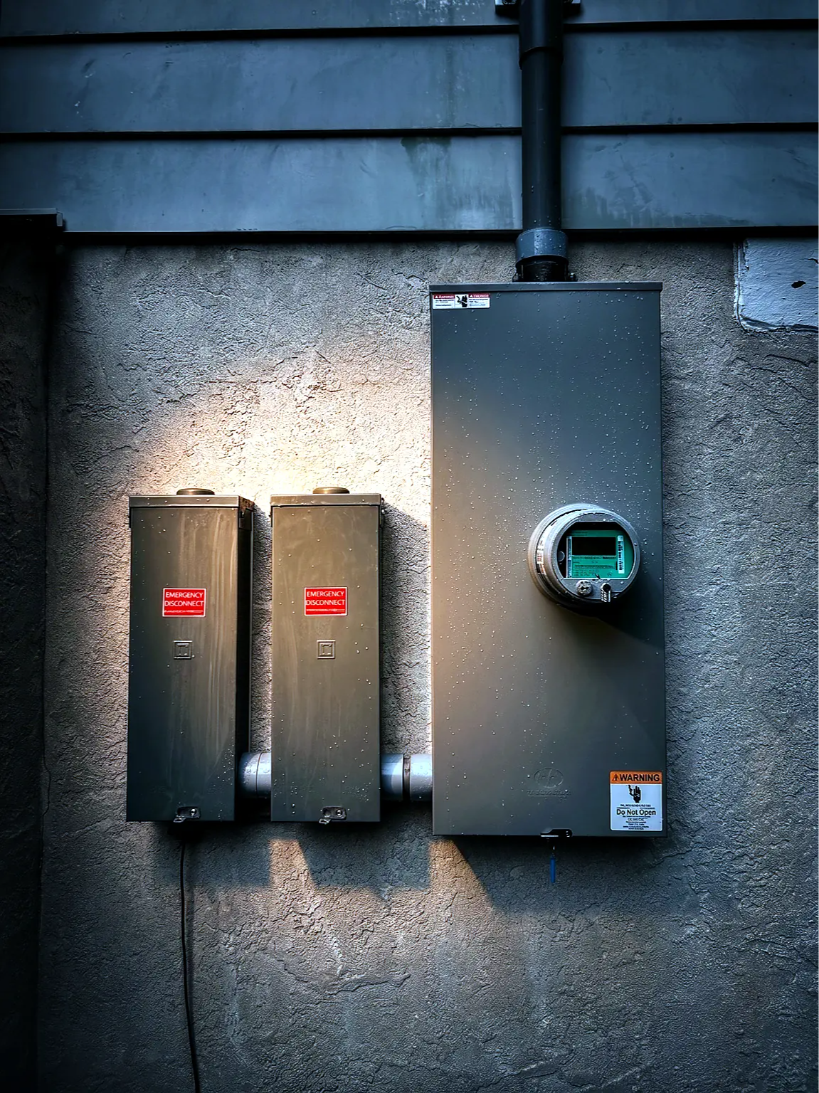 Upgraded 200-amp electrical panel