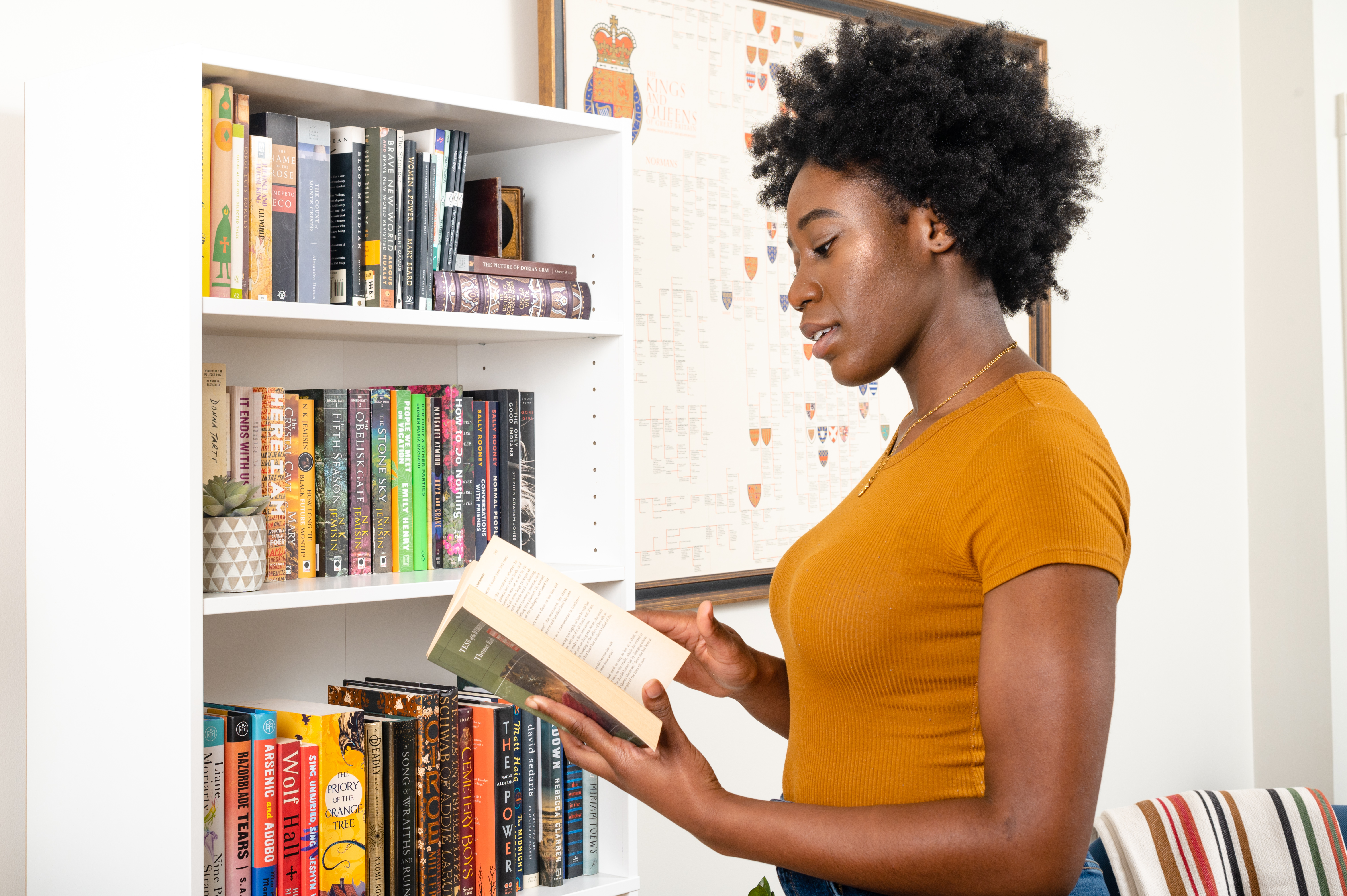 Organize Bookshelves