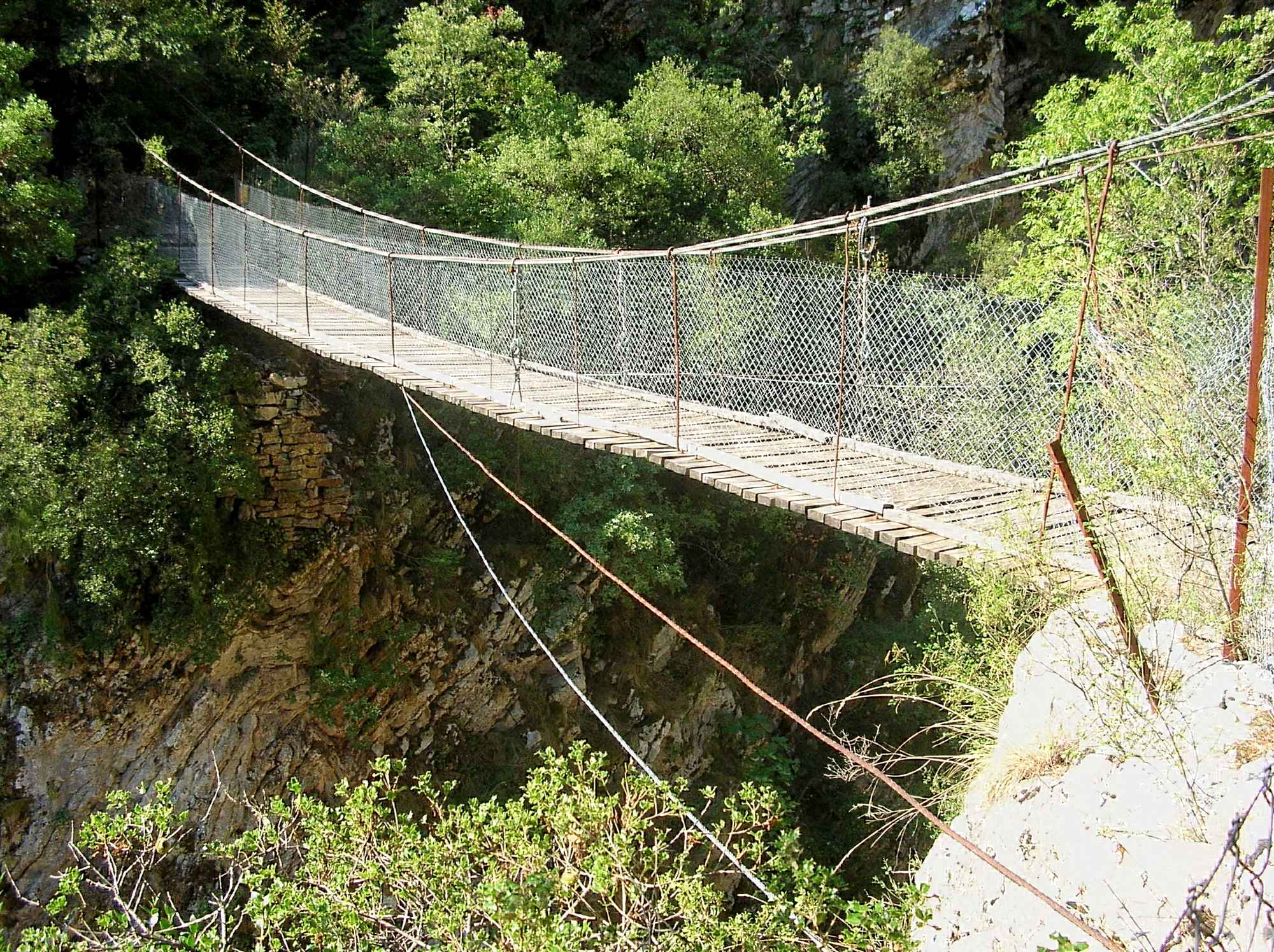 Kakogefyro hanging bridge photo