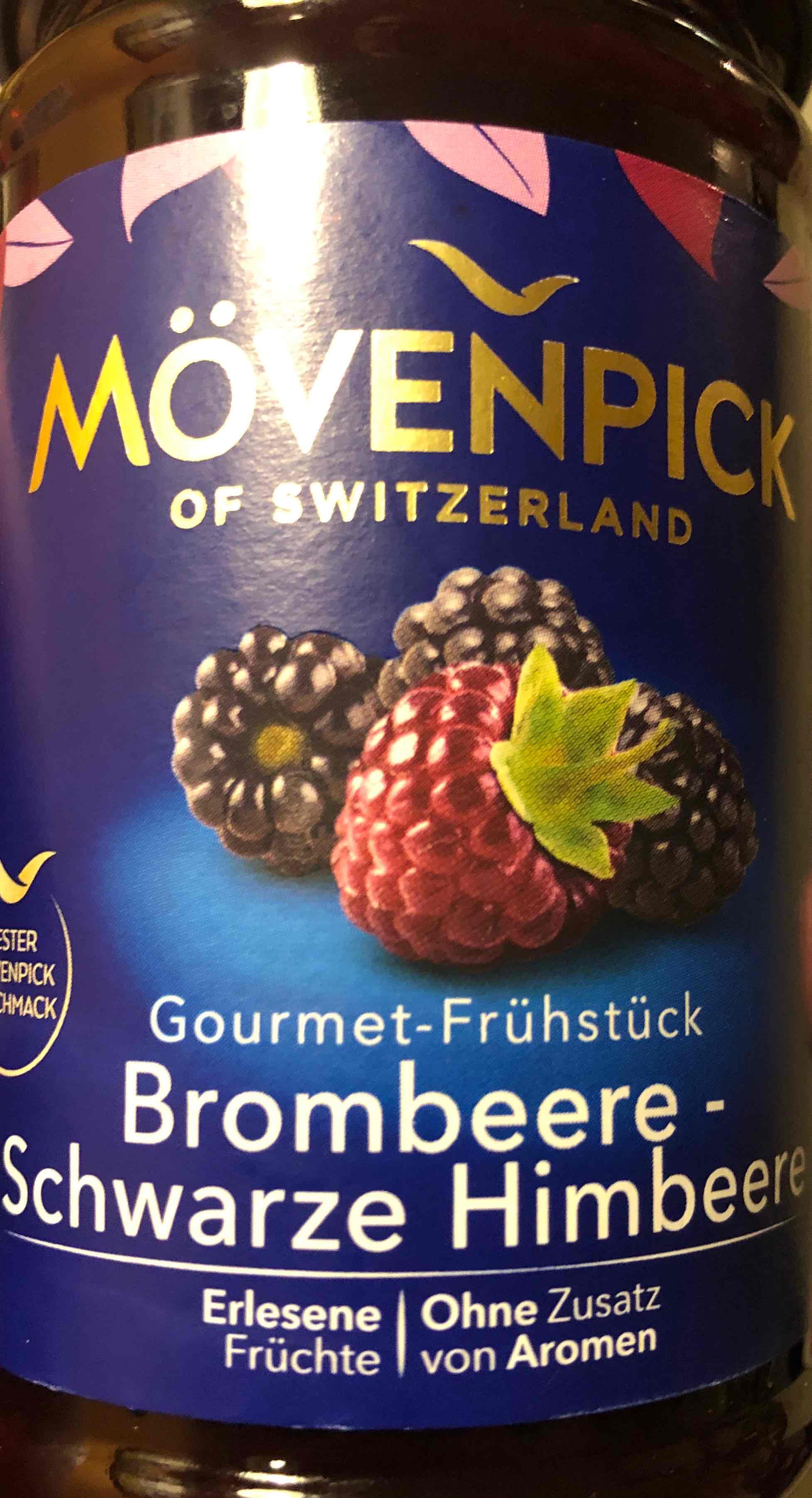 Gourmet-Frühstück Brombeere - Schwarze Himbeere 