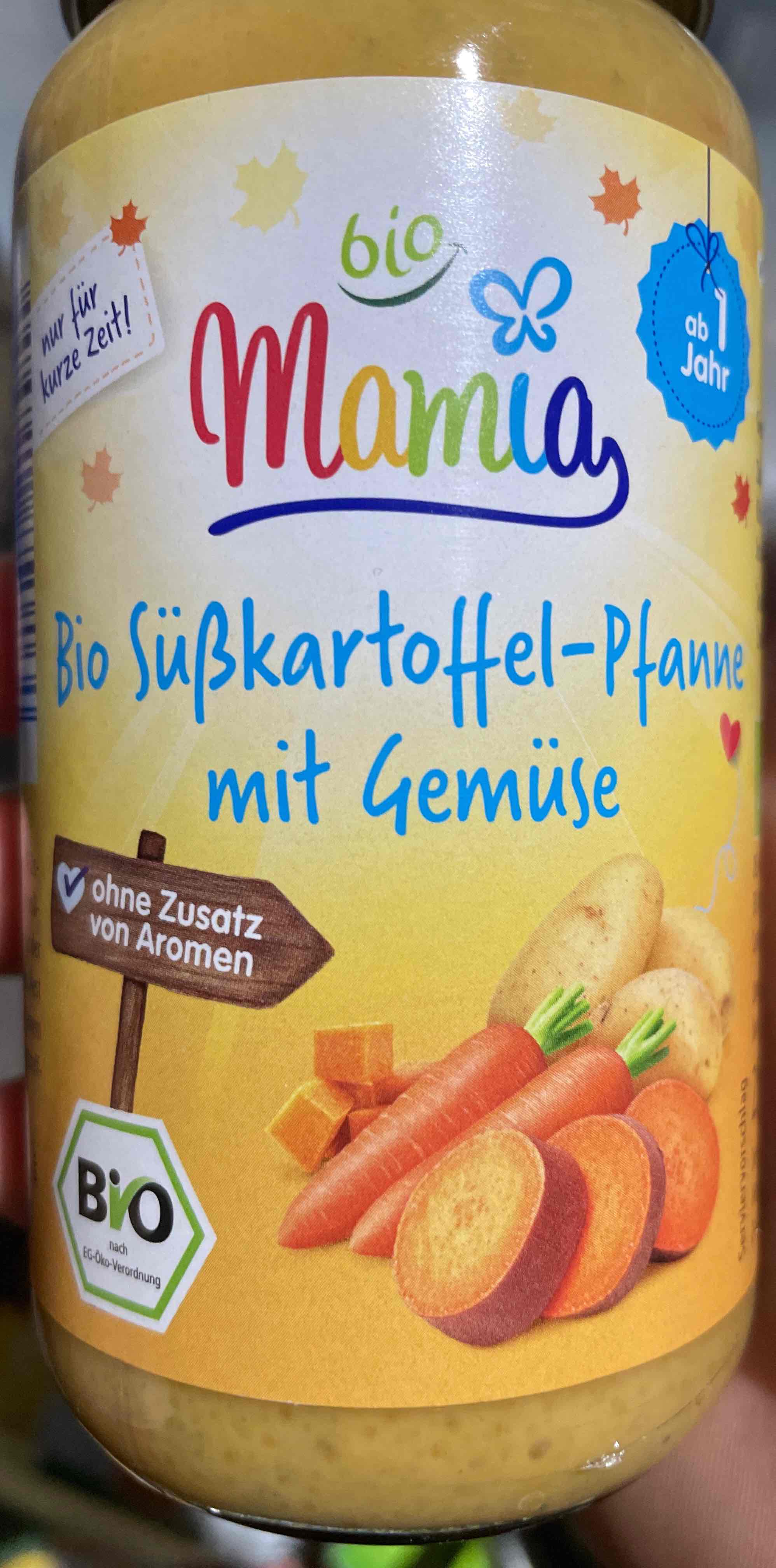 Bio Süsskartoffel Pfanne mit Gemüse