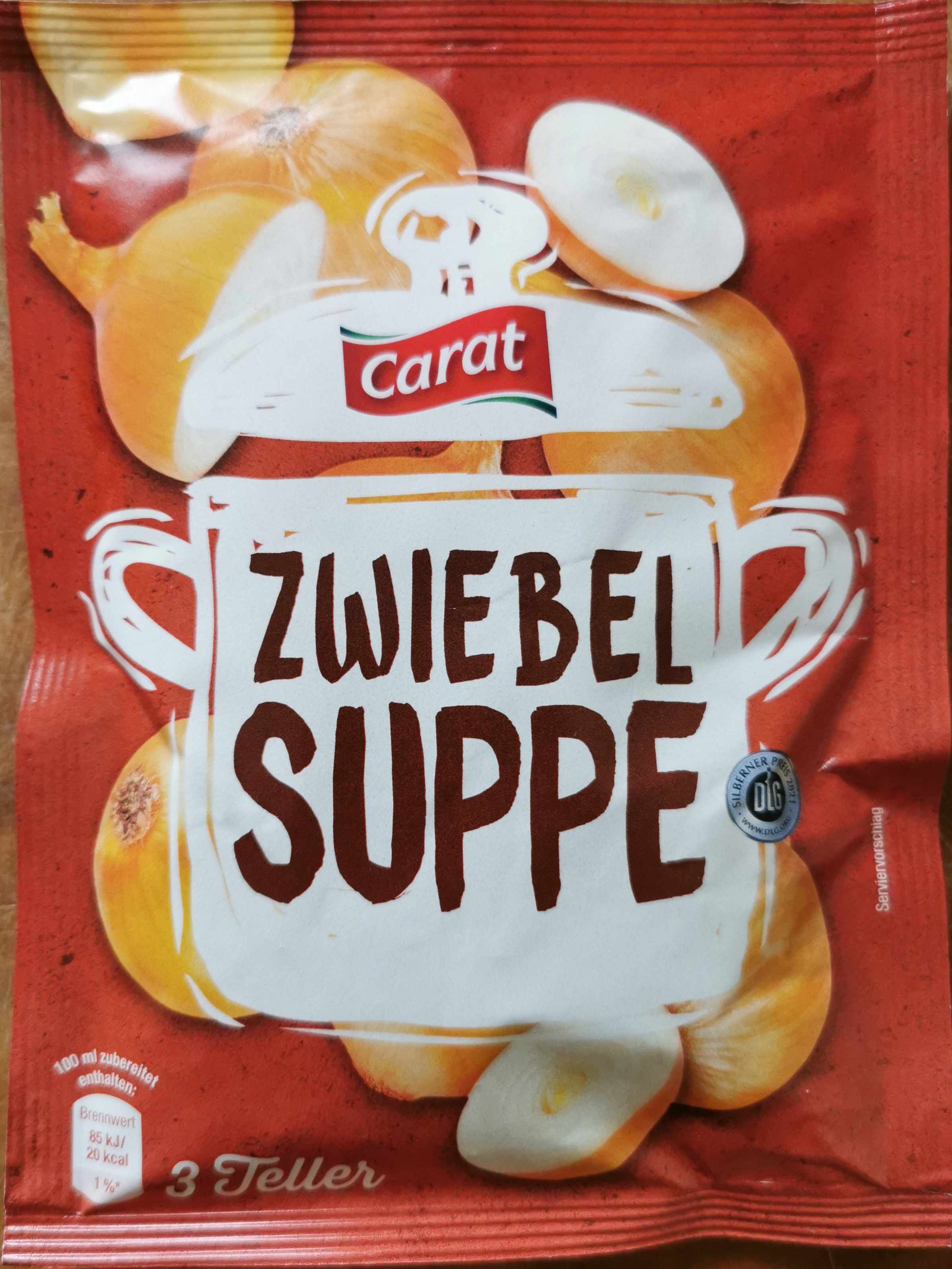 Zwiebel Suppe 