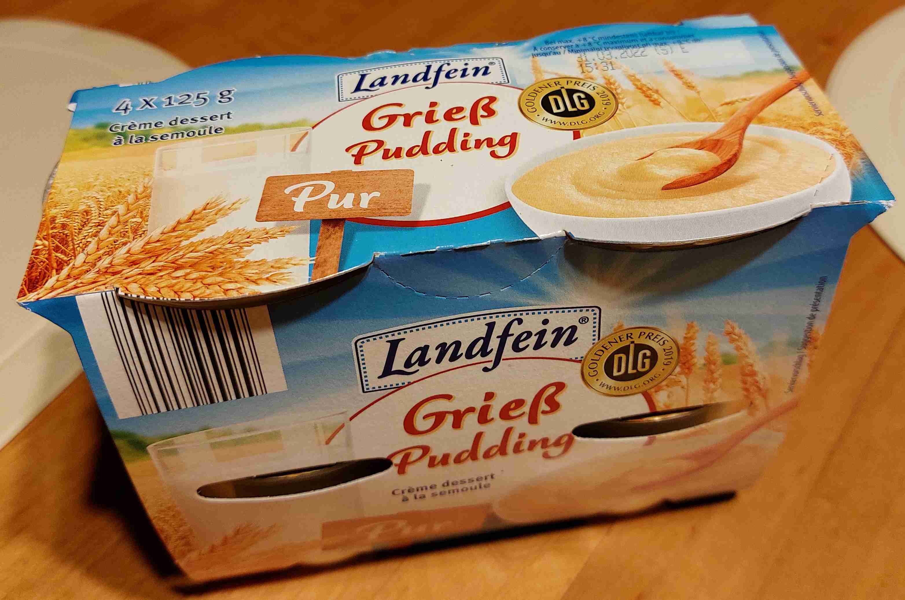 Grießpudding