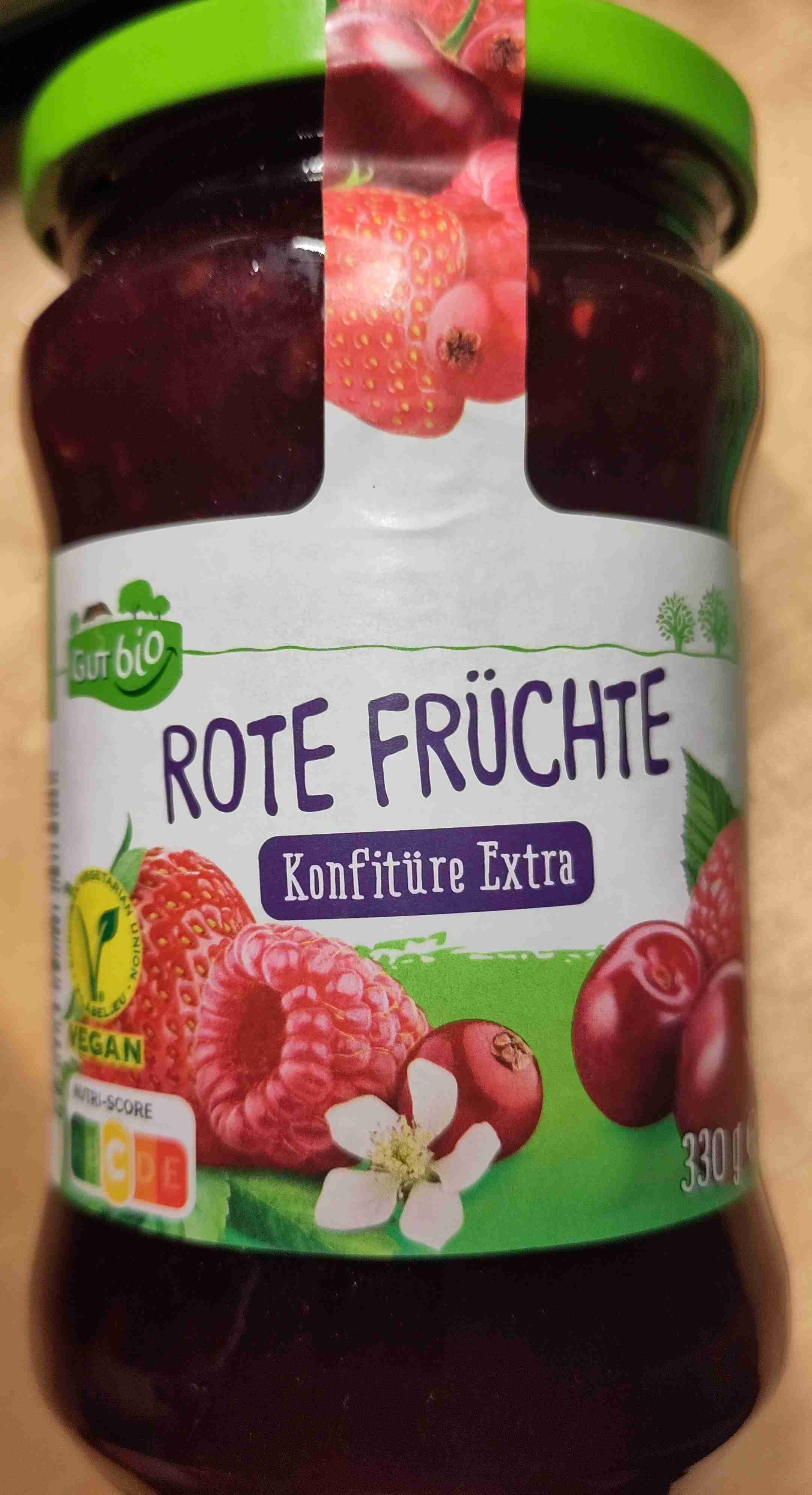Konfitüre Extra Rote Früchte