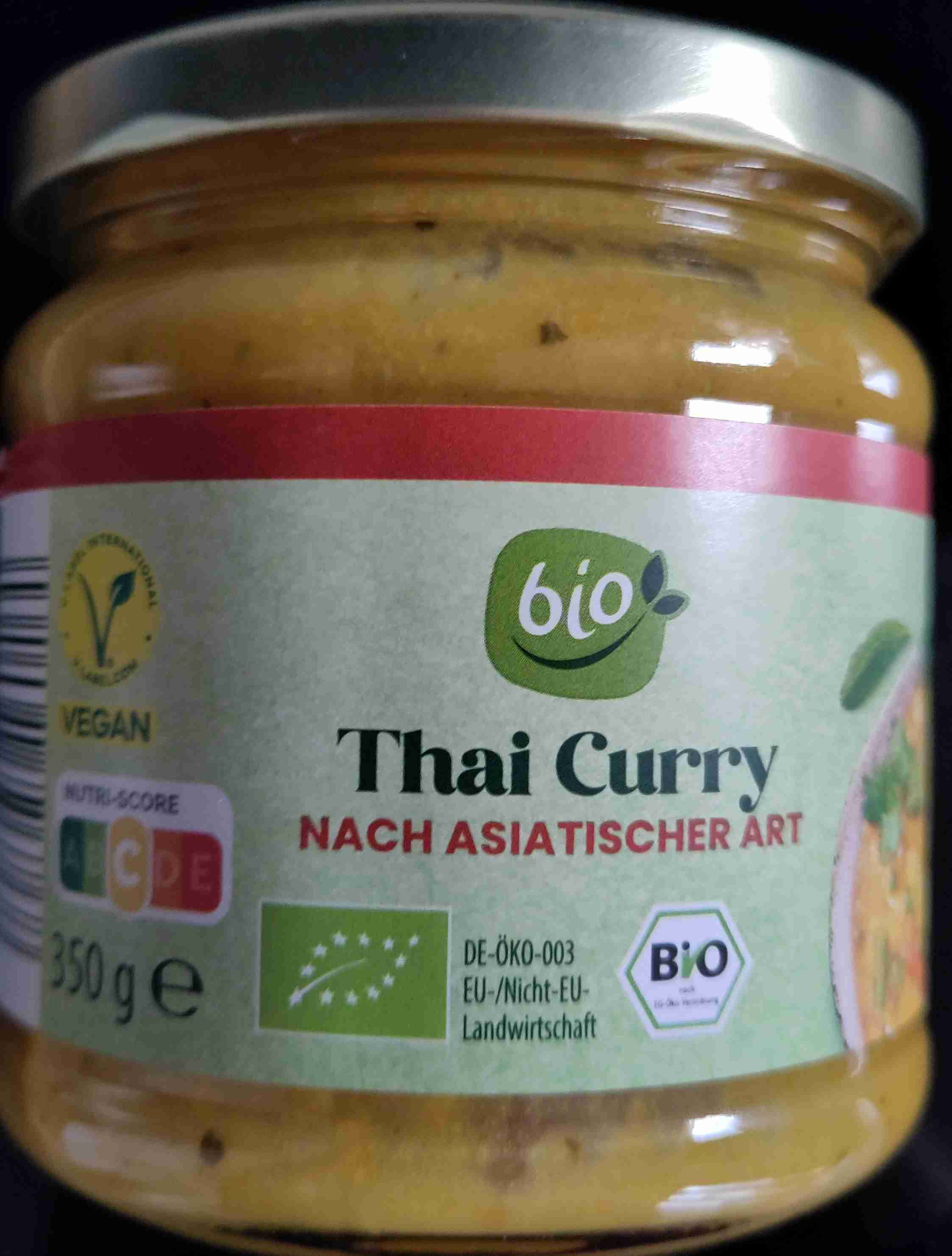 Thai Curry nach asiatischer Art