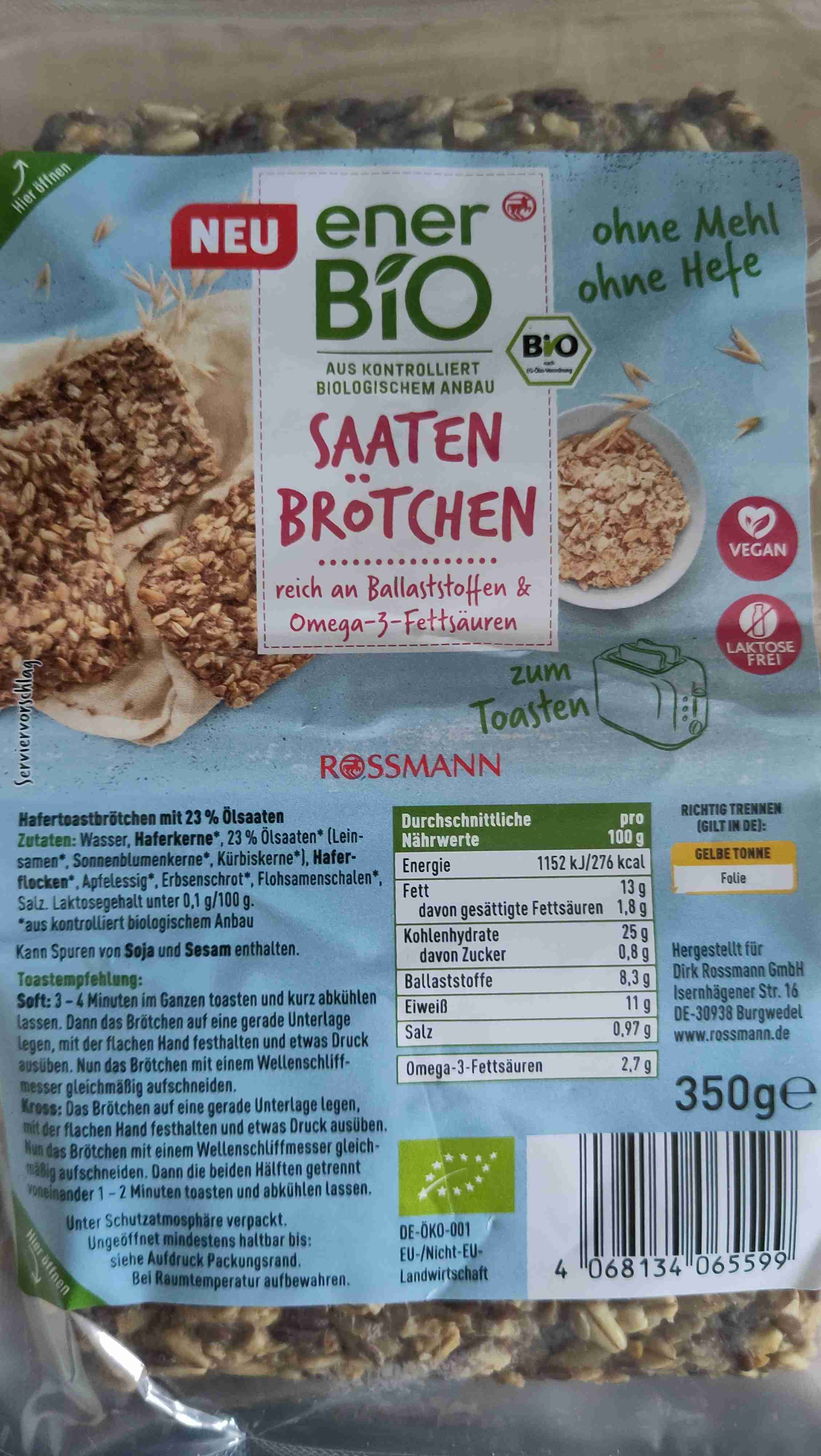 Saaten Brötchen