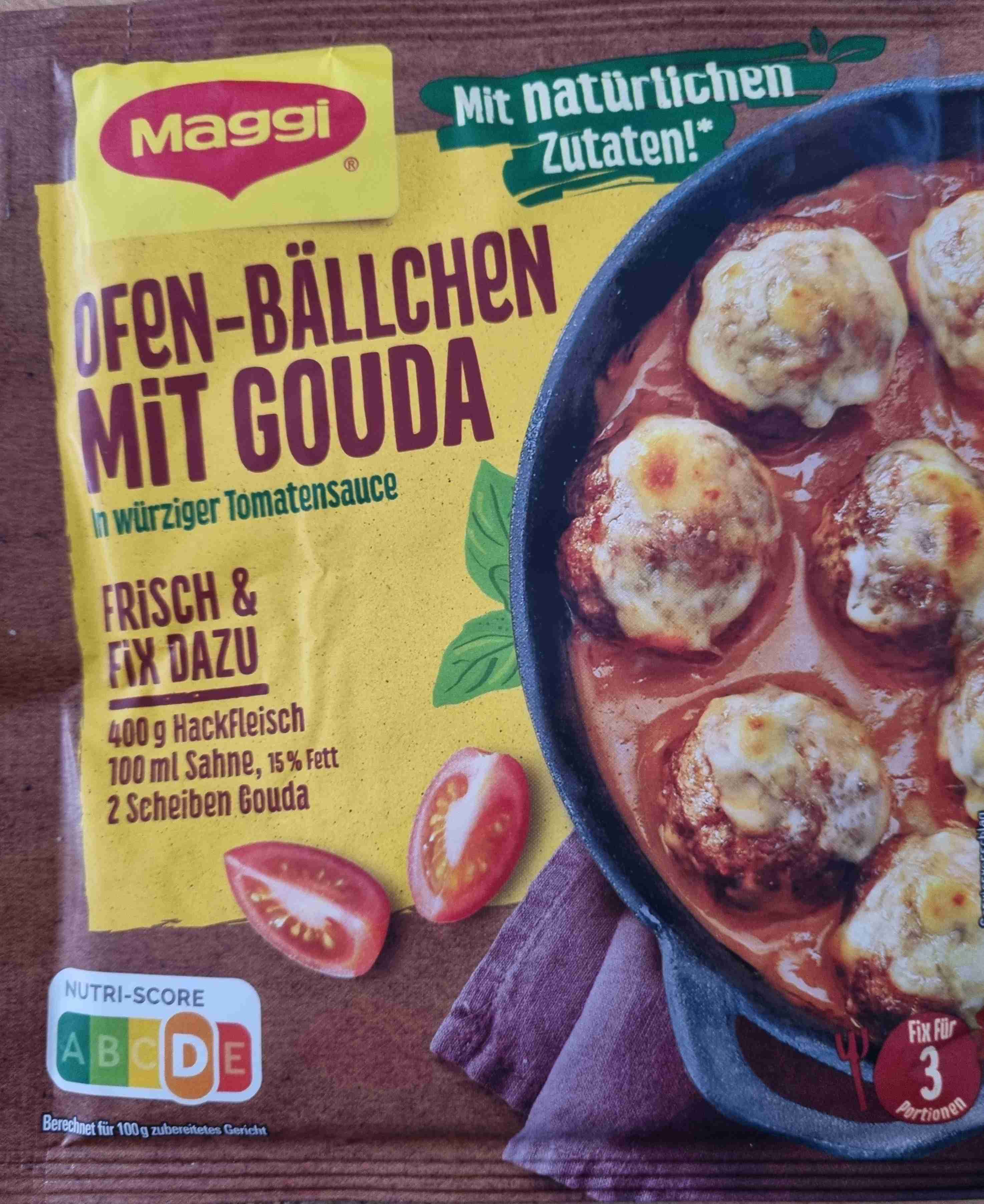 Ofen-Bällchen mit Gauda