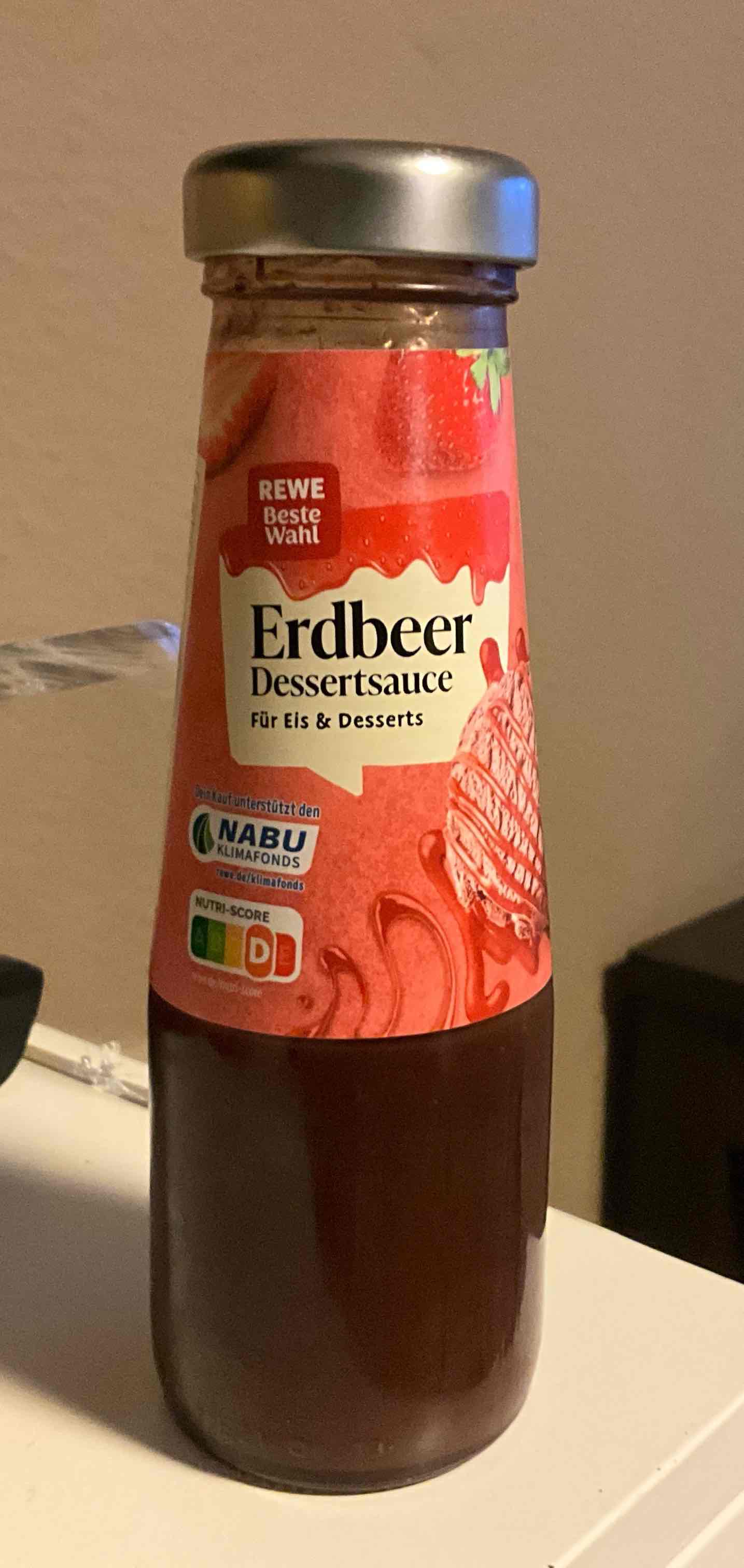 Erdbeer Dessertsauce