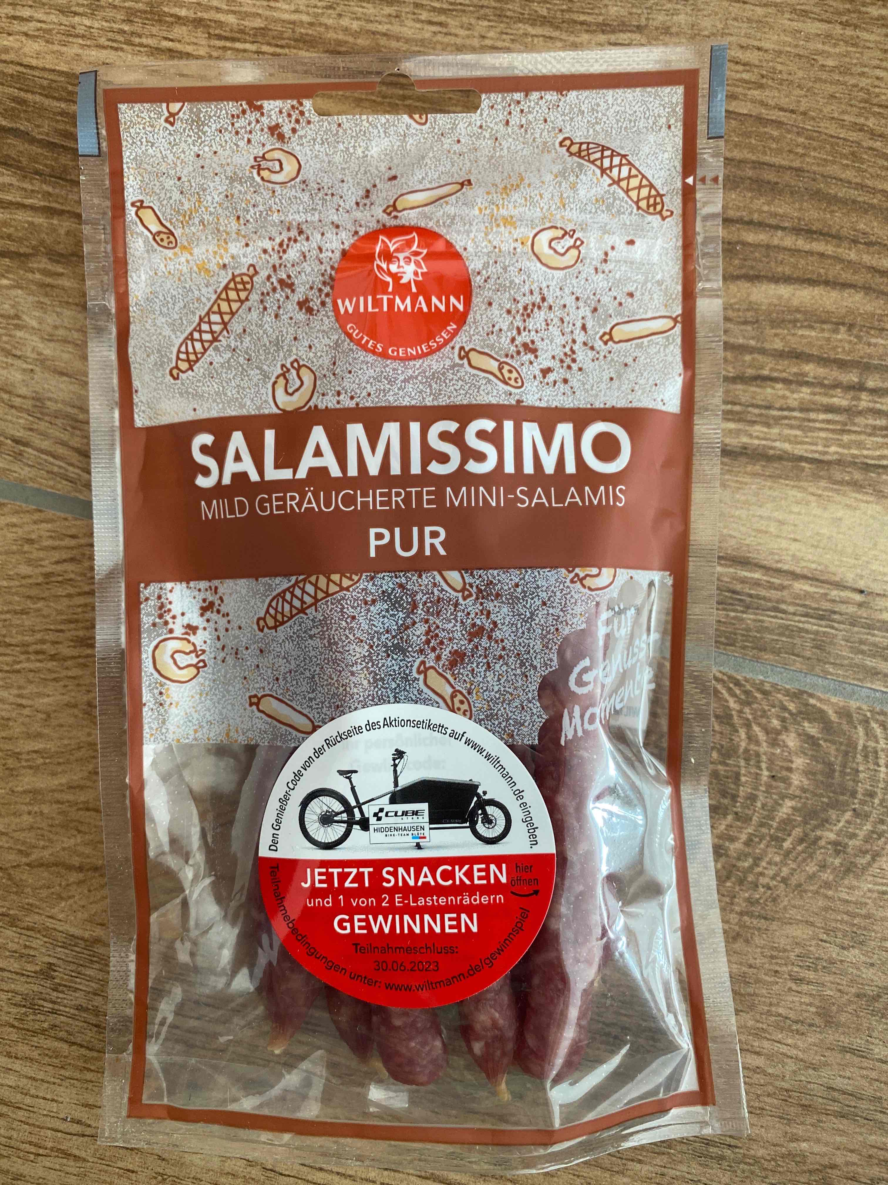 Salamissimo Mild geräucherte Mini-Salamis