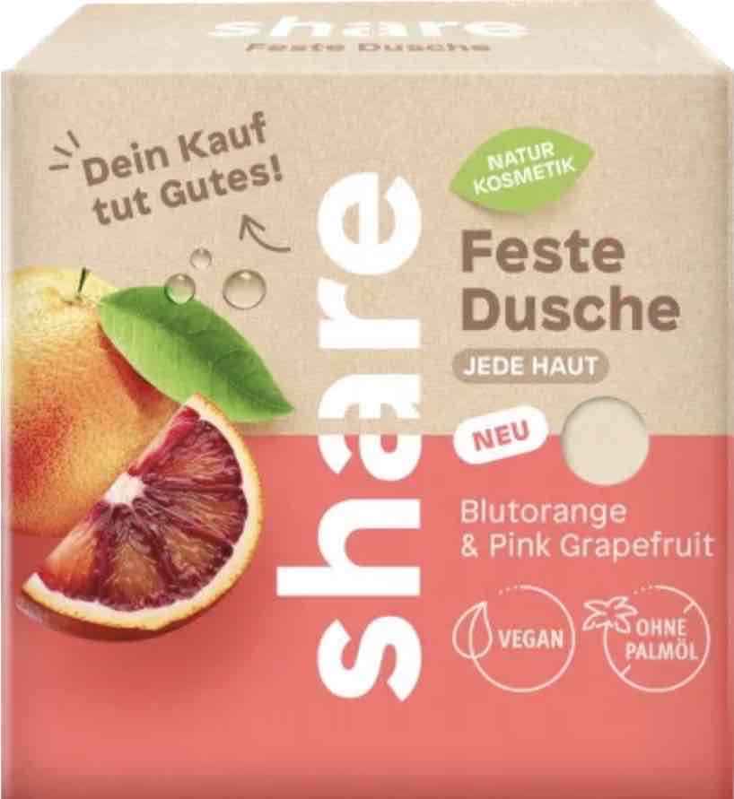 Feste Dusche - Blutorange & Pink Grapefruit