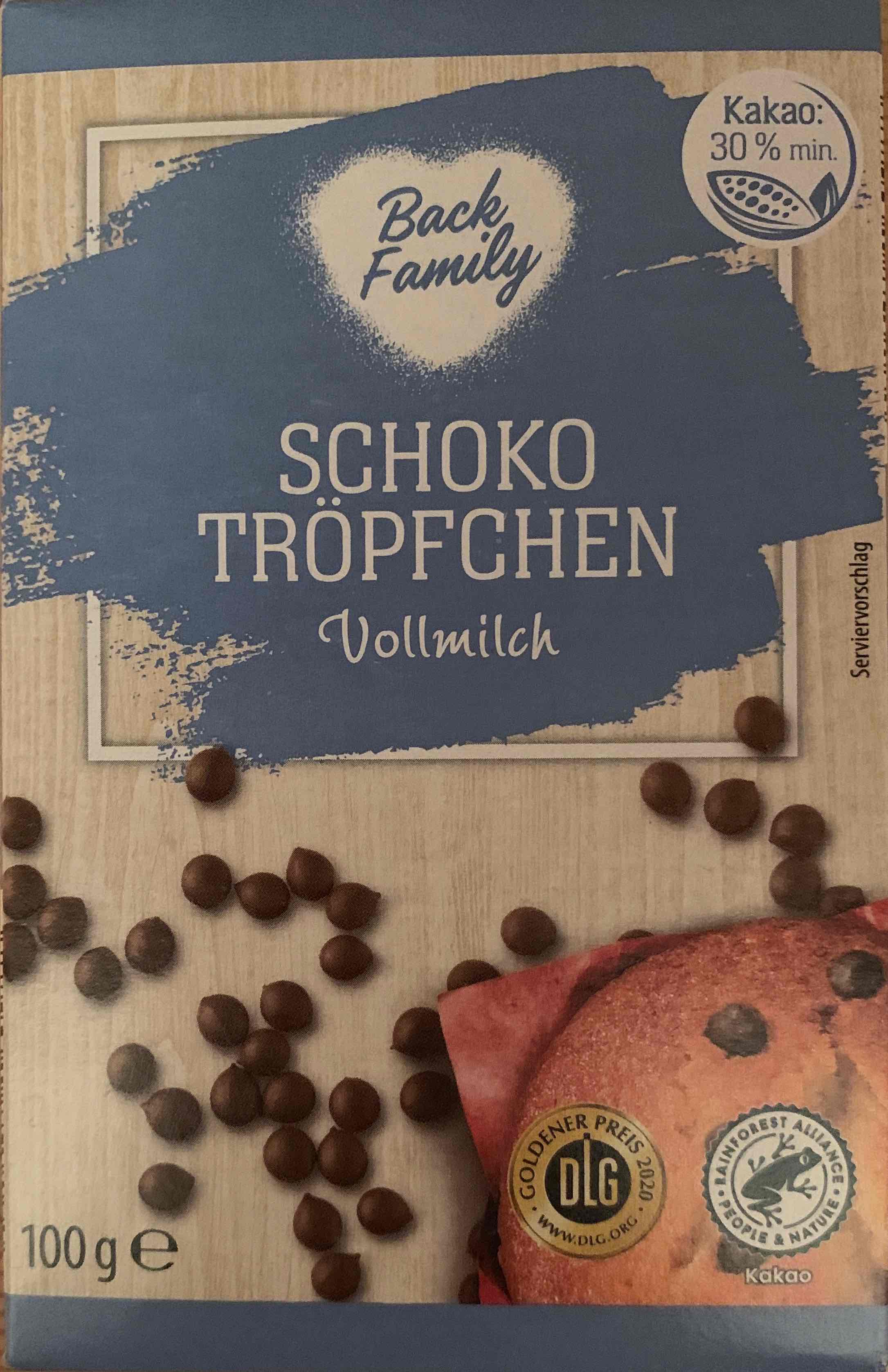 Schokotröpfchen Vollmilch