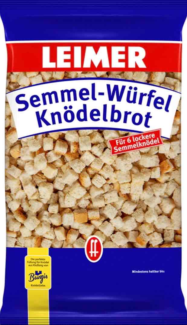 Semmel-Würfel Knödelbrot