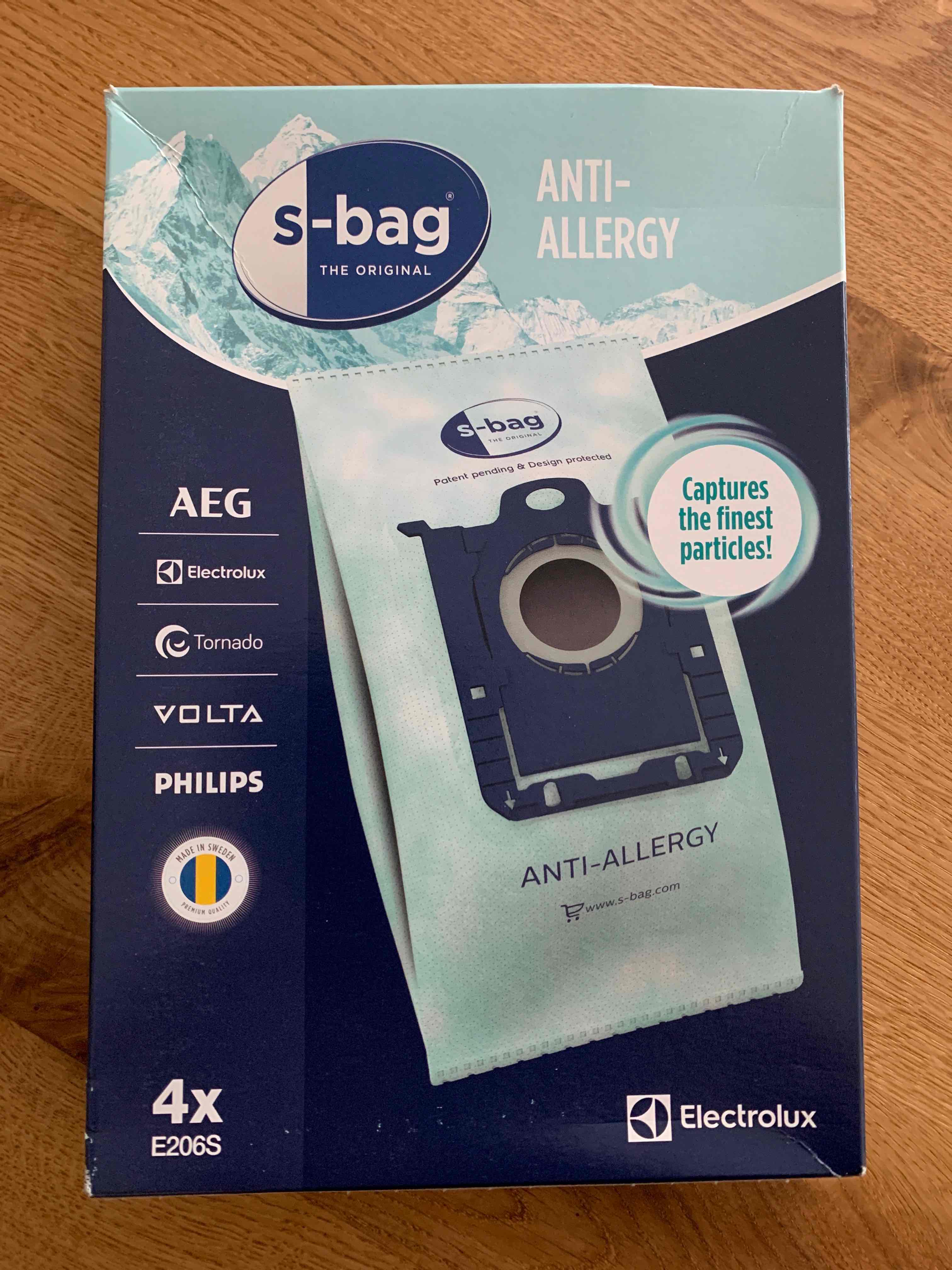 Staubsaugersack s-bag Anti-Allergy
