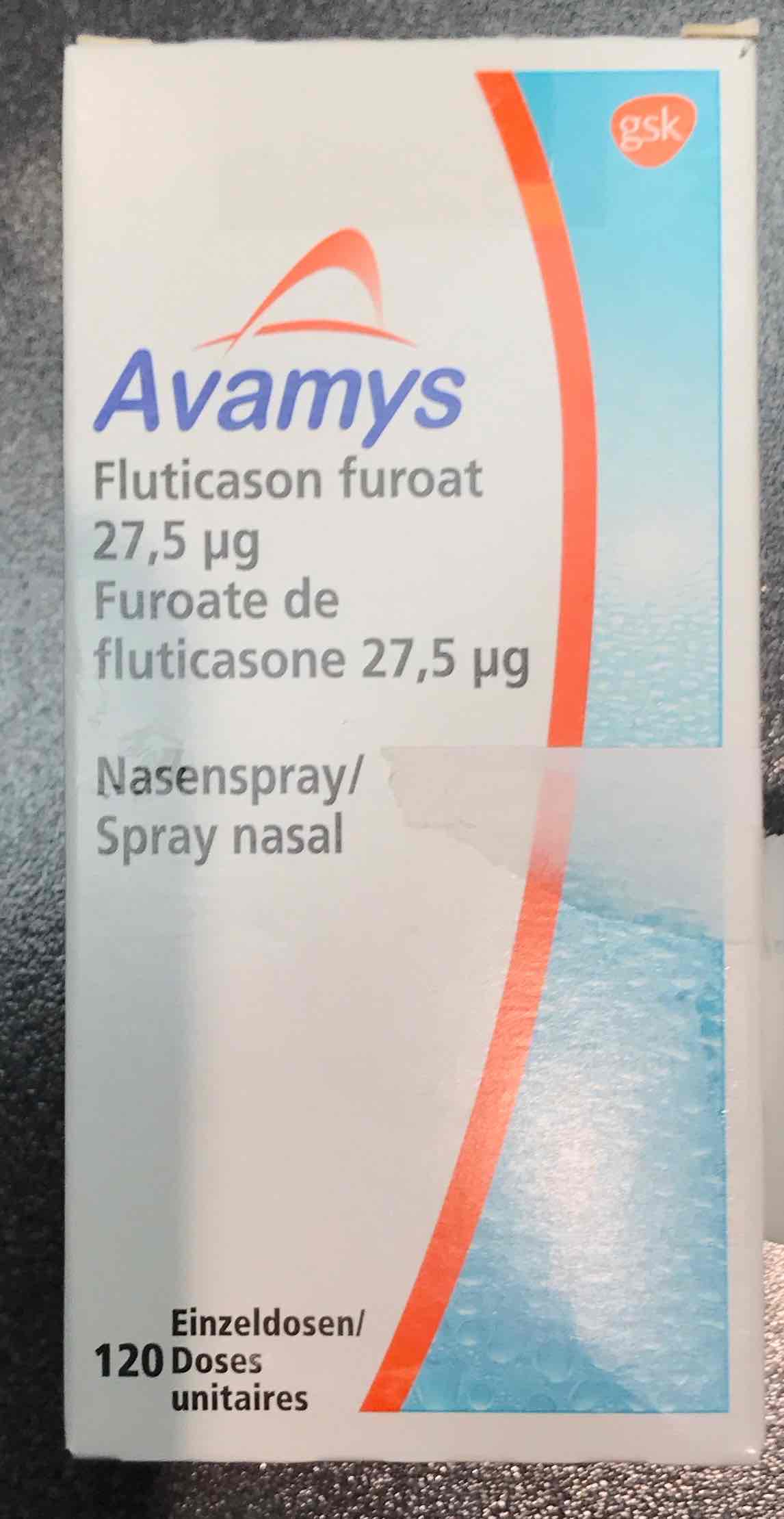Avamys Fluticason fuorat 27,5