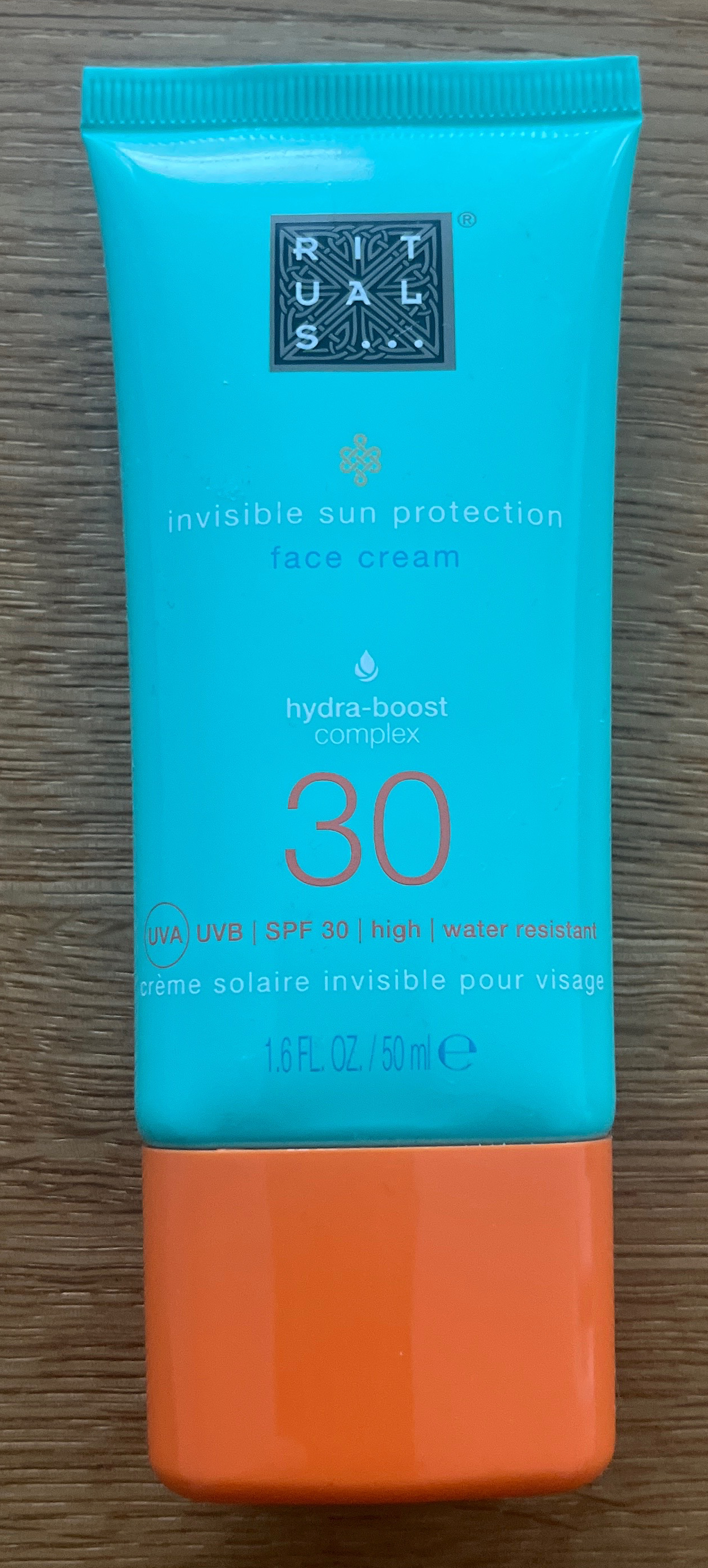 Invisible protection face cream