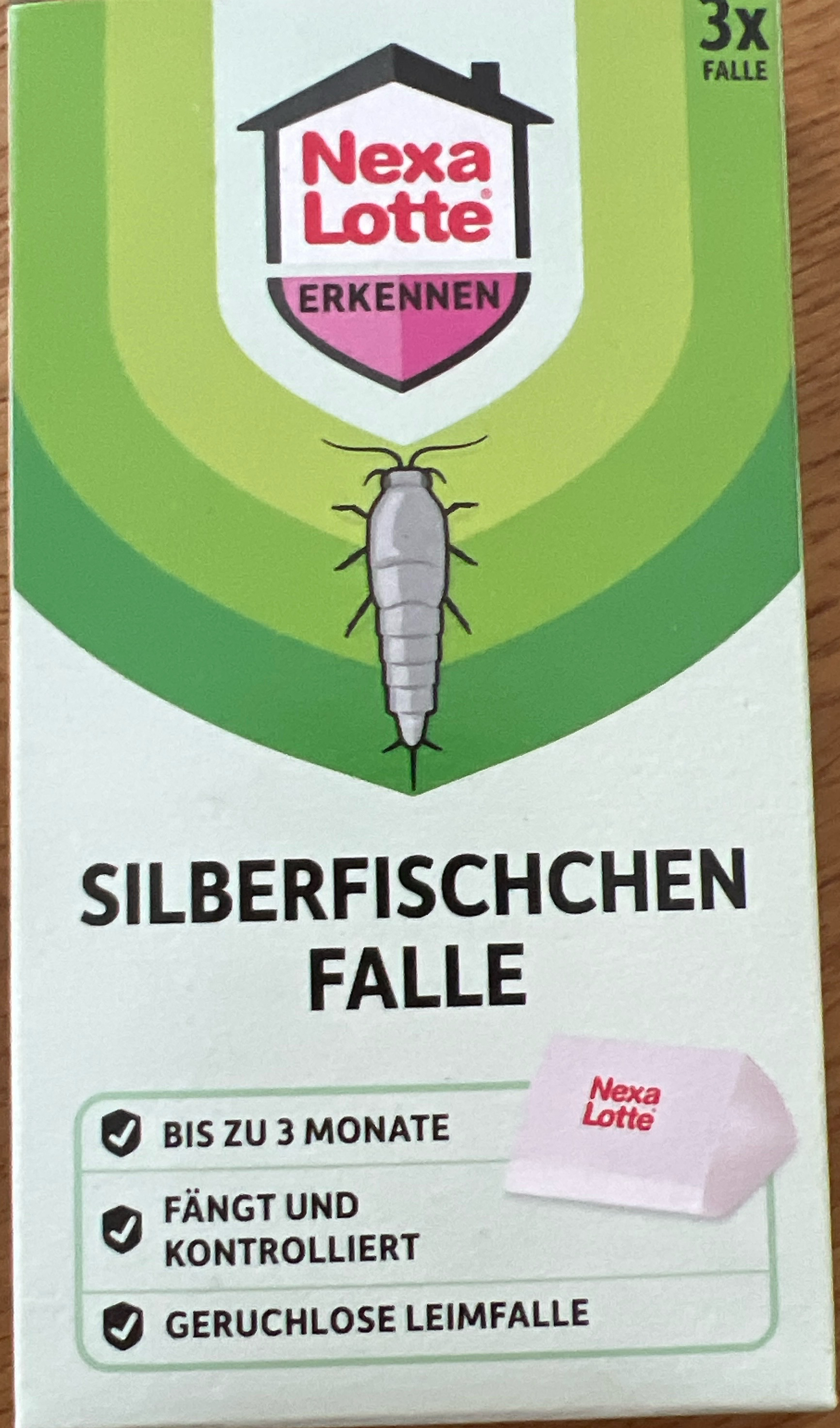 Silberfischchenfalle