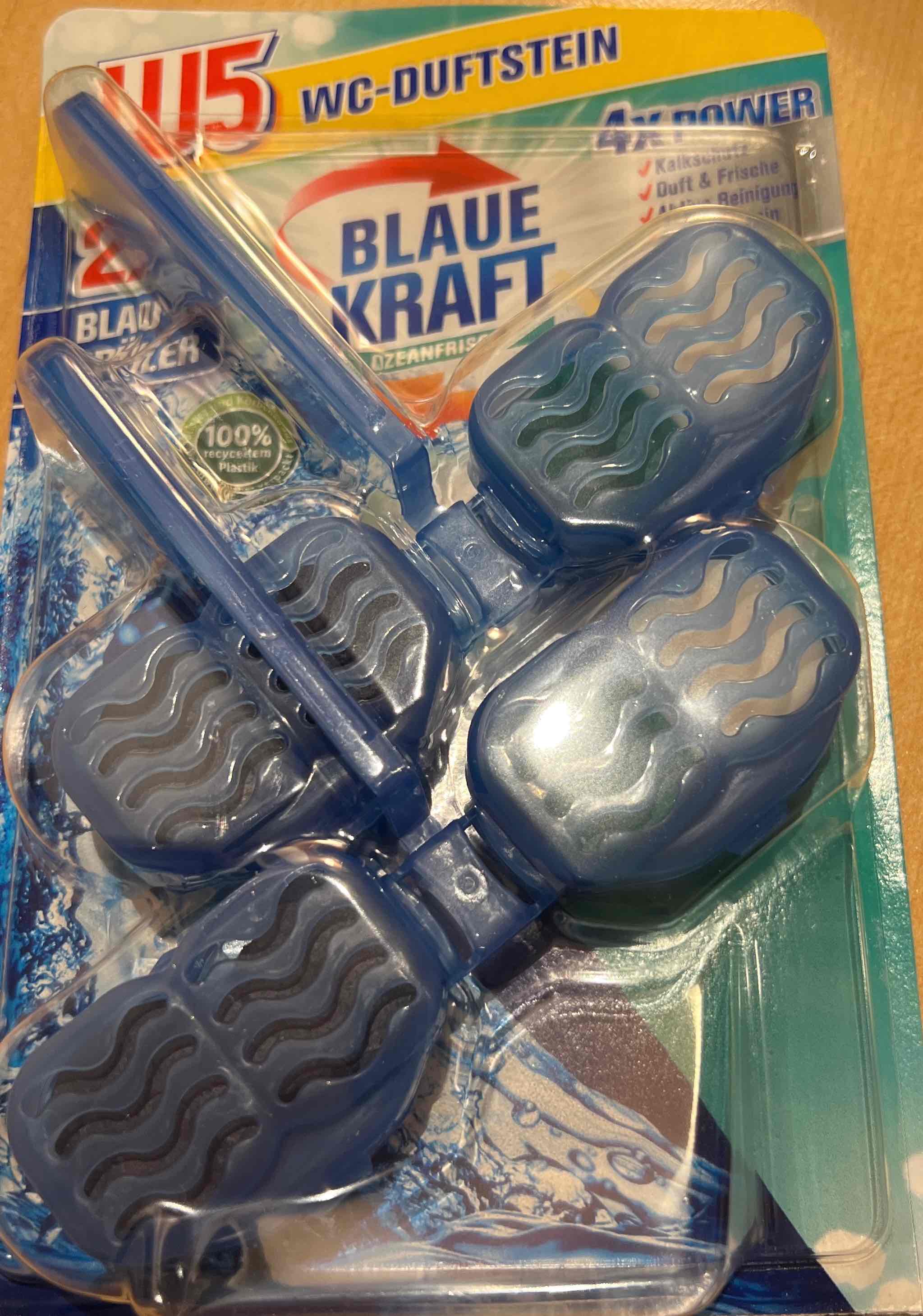 WC-Duftstein Blaue Kraft