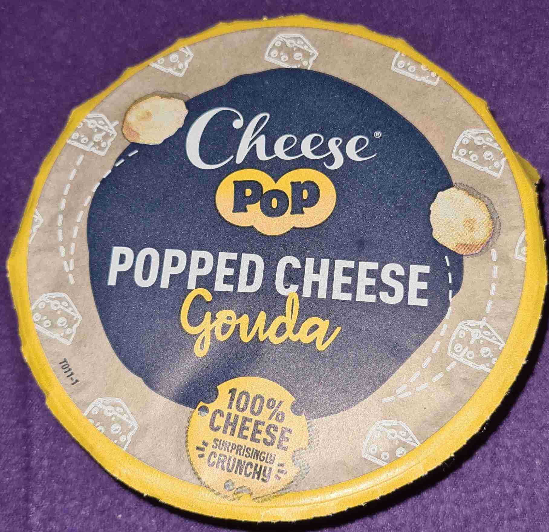 Gouda popped cheese
