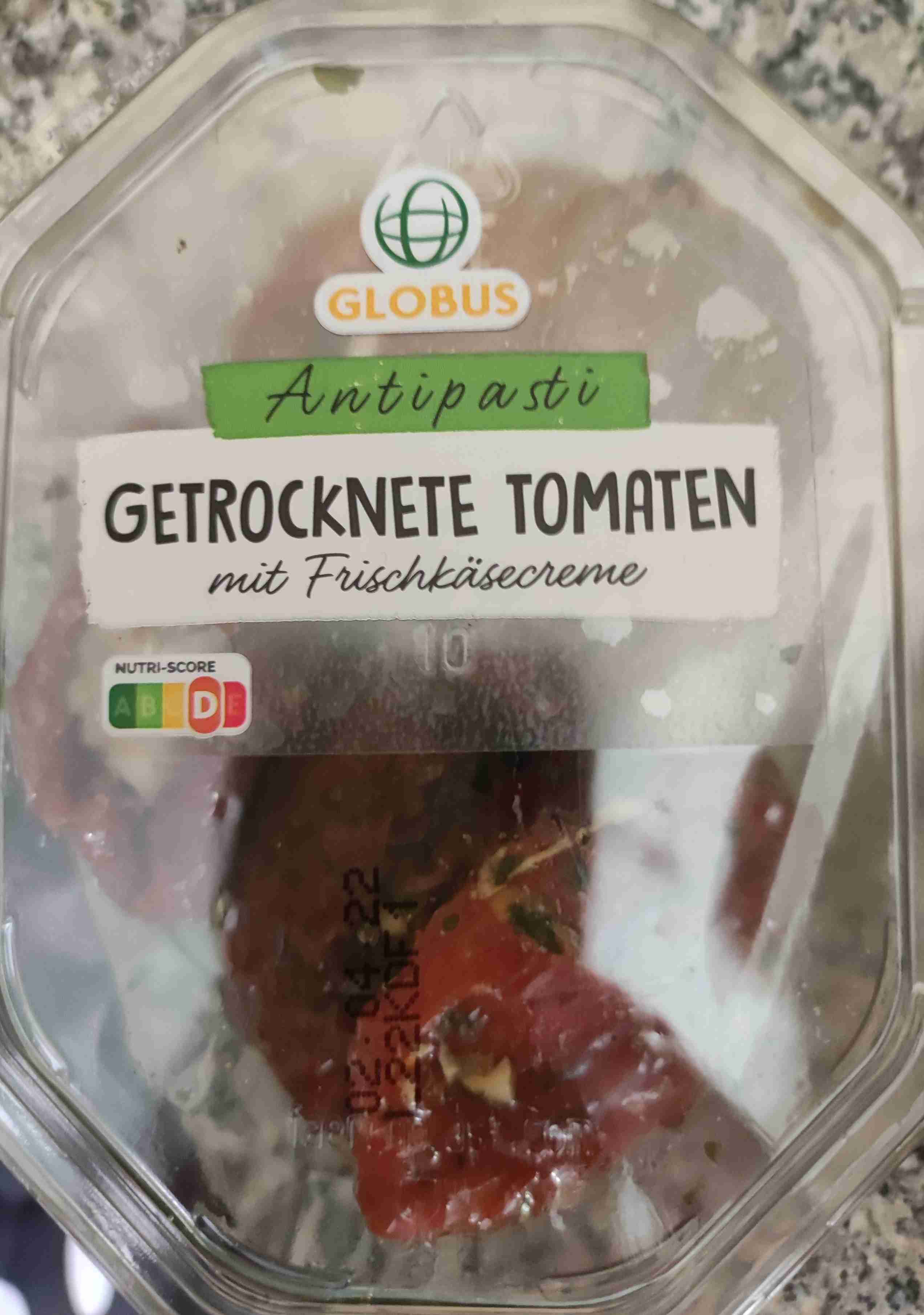 Getrocknete Tomaten mit Frischkäsecreme