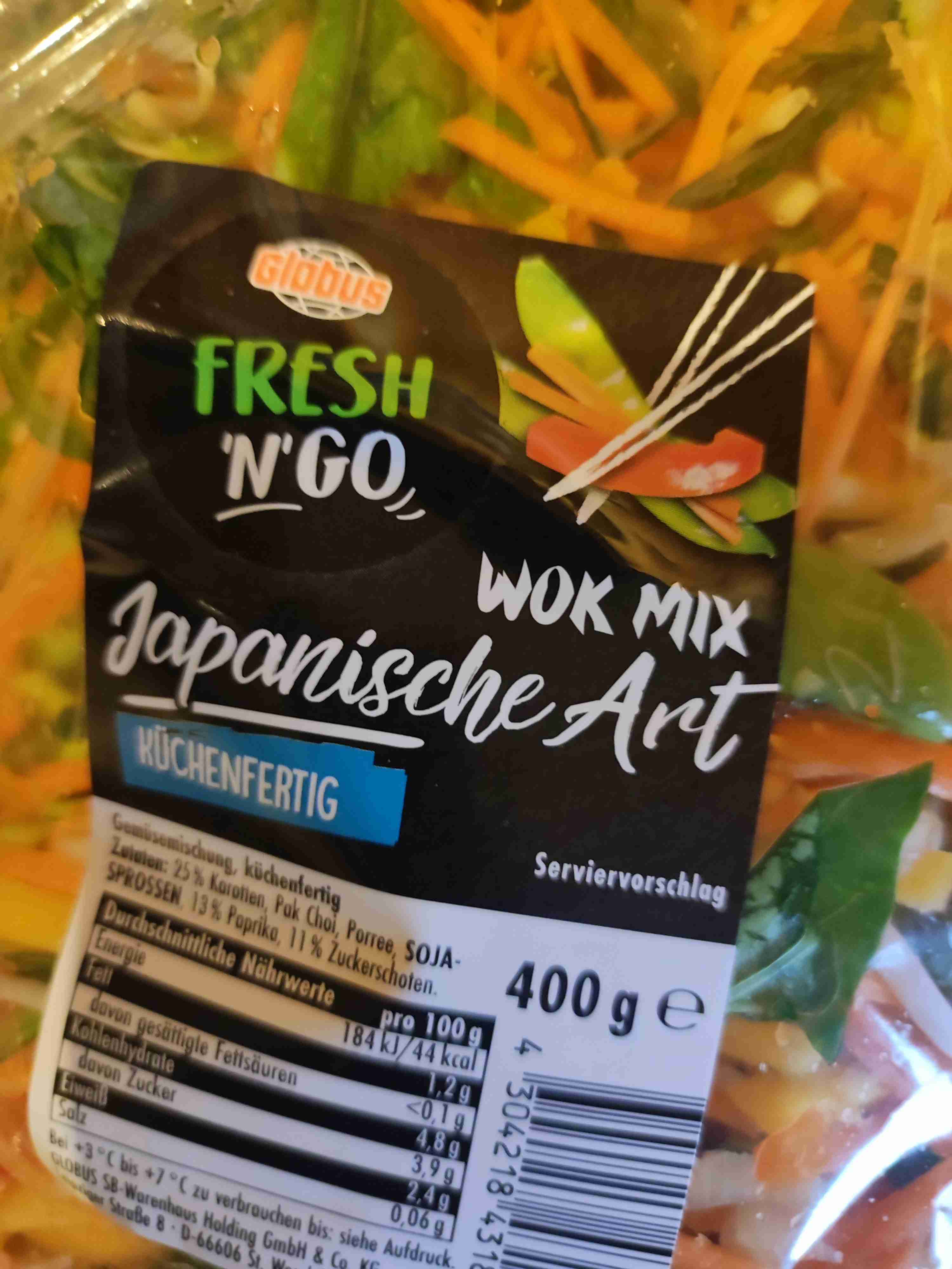 Fresh'n. Go Wok-Mix japanische Art