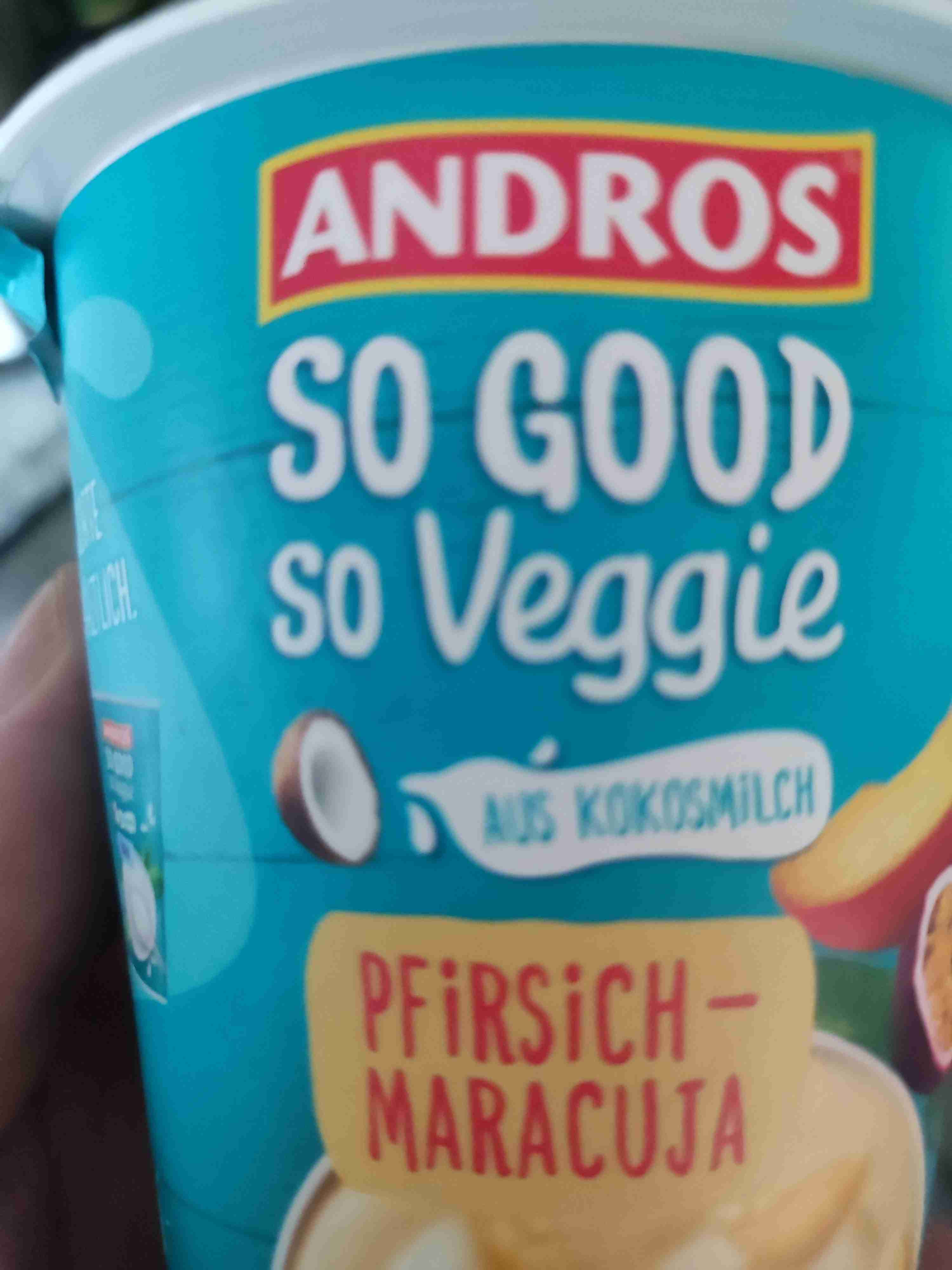 So good so veggie, Pfirsich -Maracuja