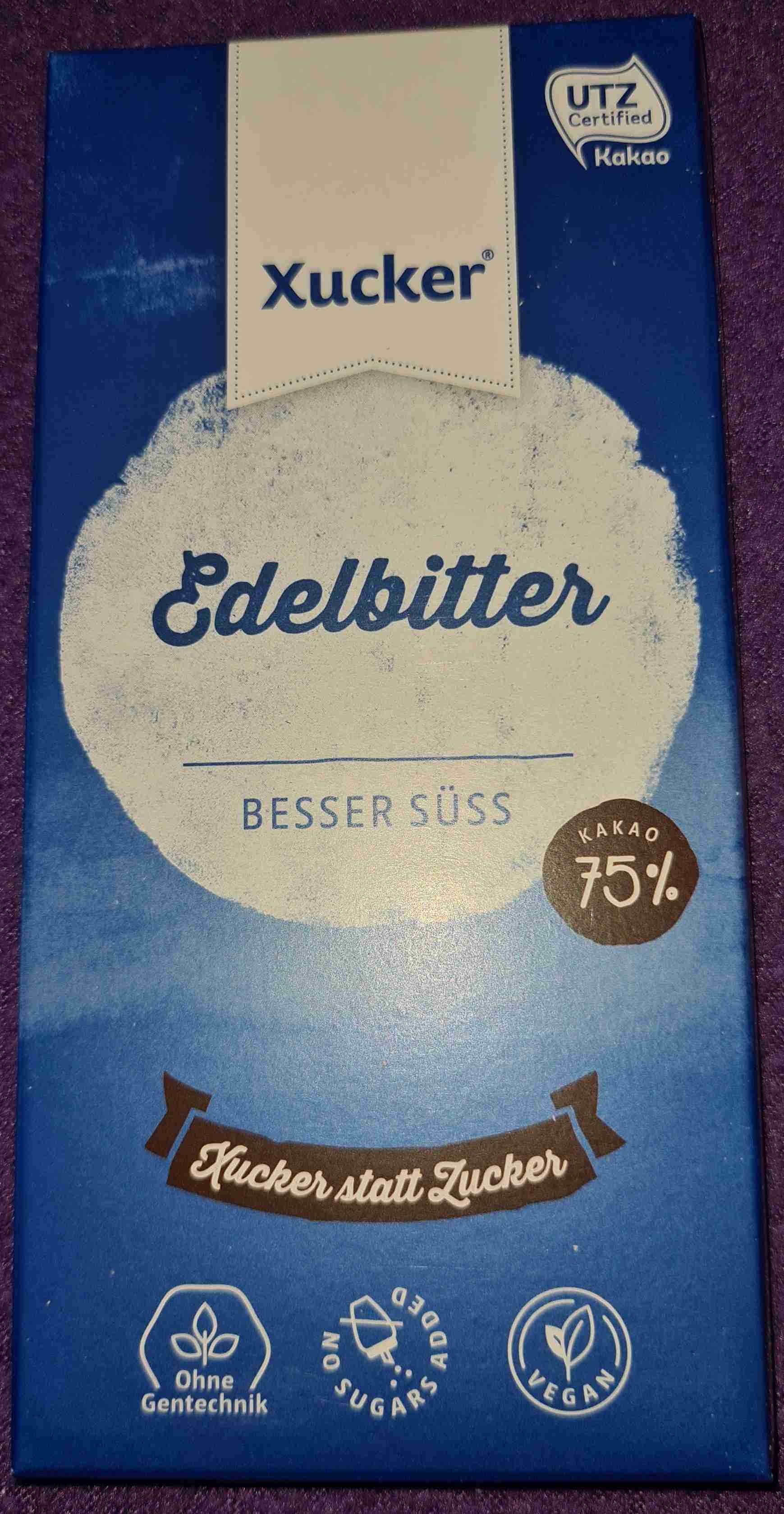 Edelbitter Schokolade 75%