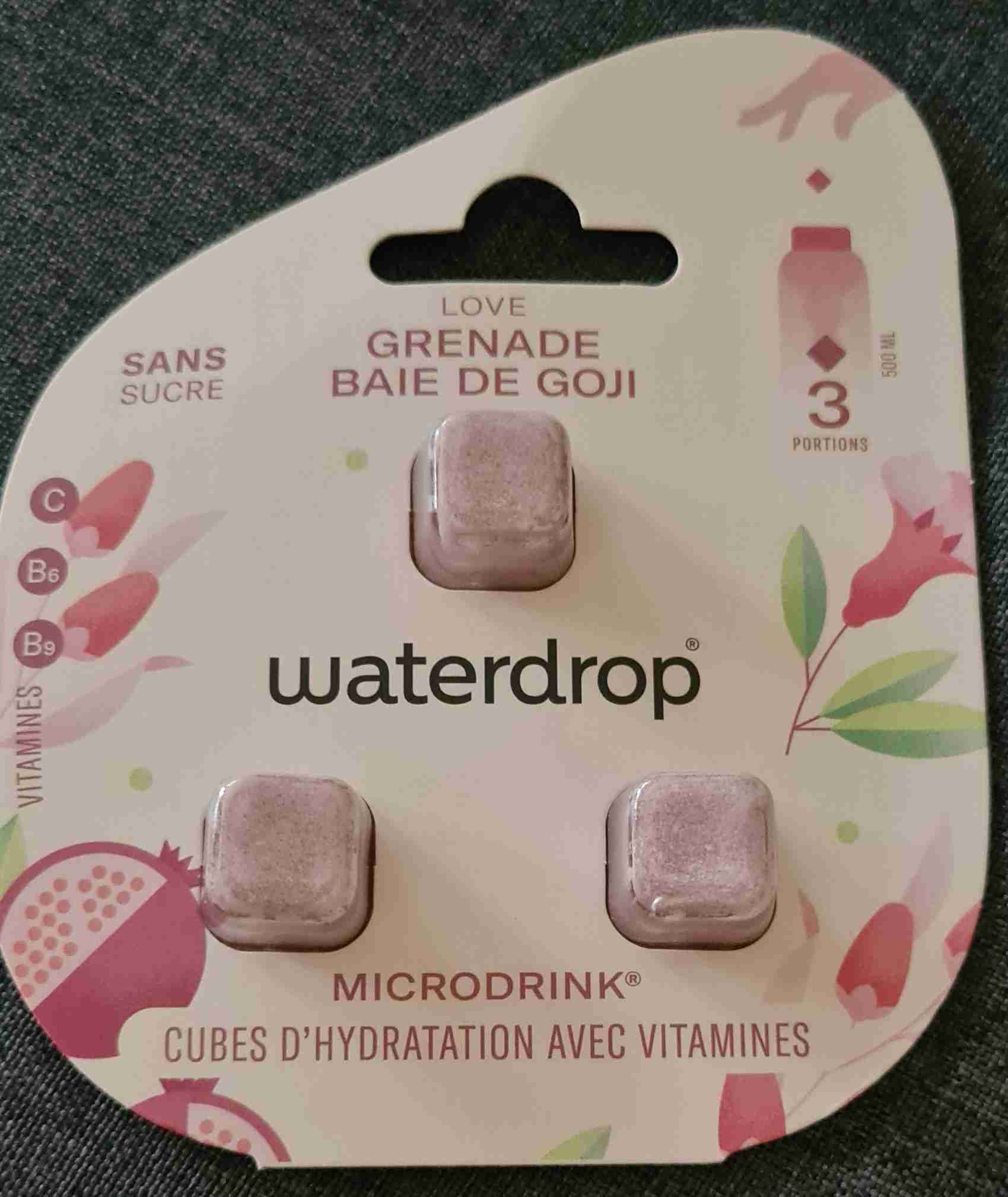 Grenadine et baie de goji
