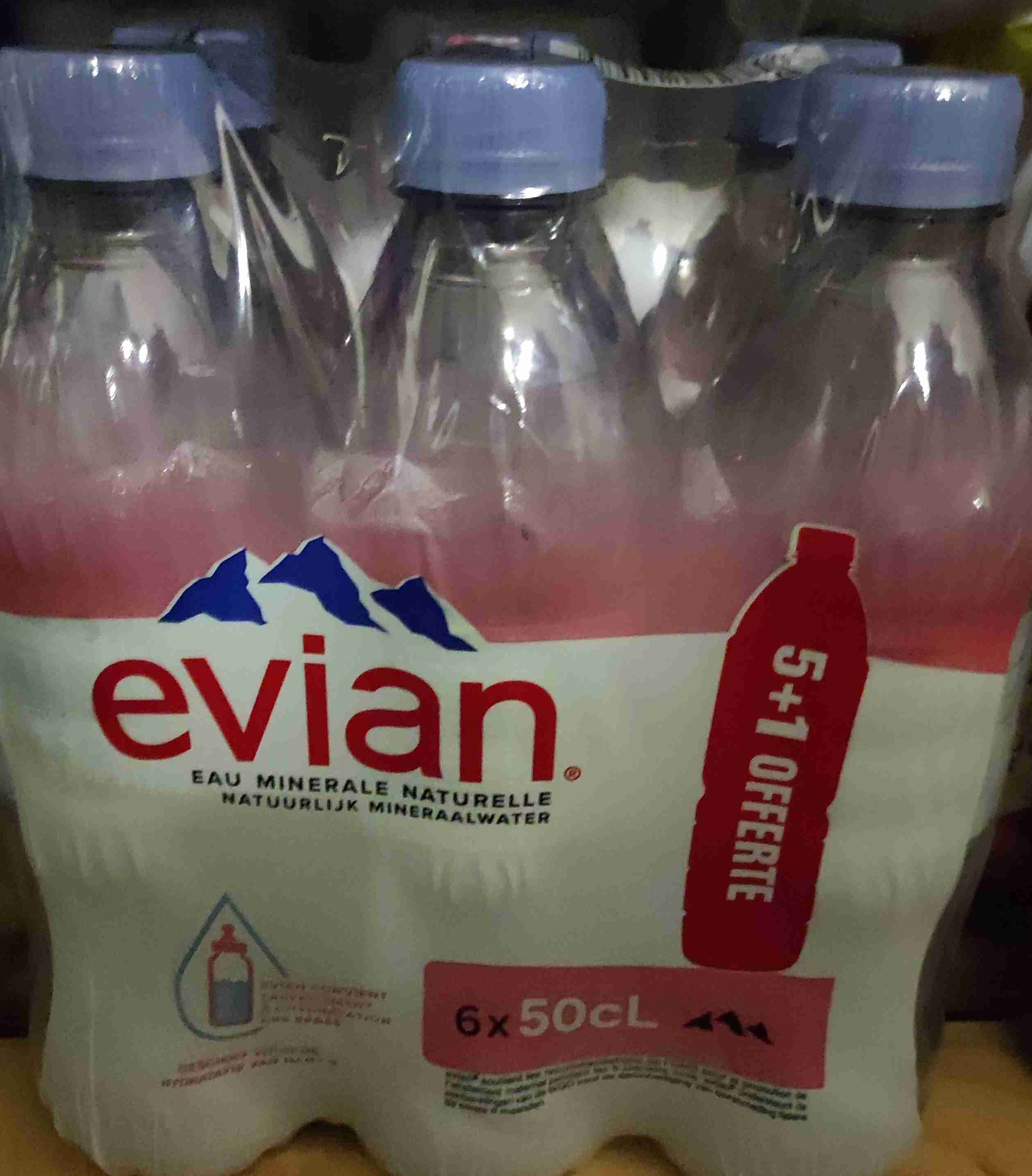 Mineralwasser naturell 50 cl