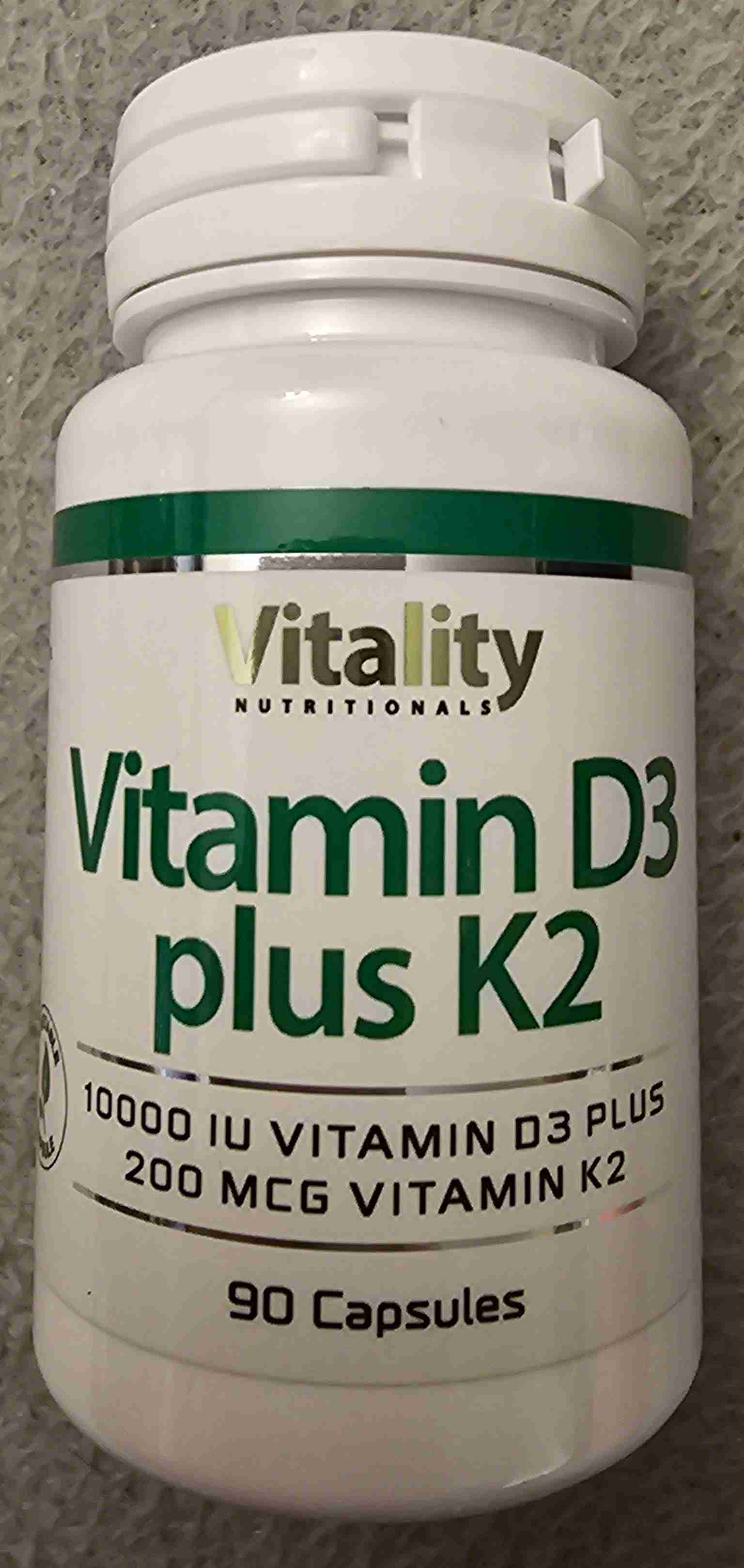 Vitamin D3 10000 plus K2 200