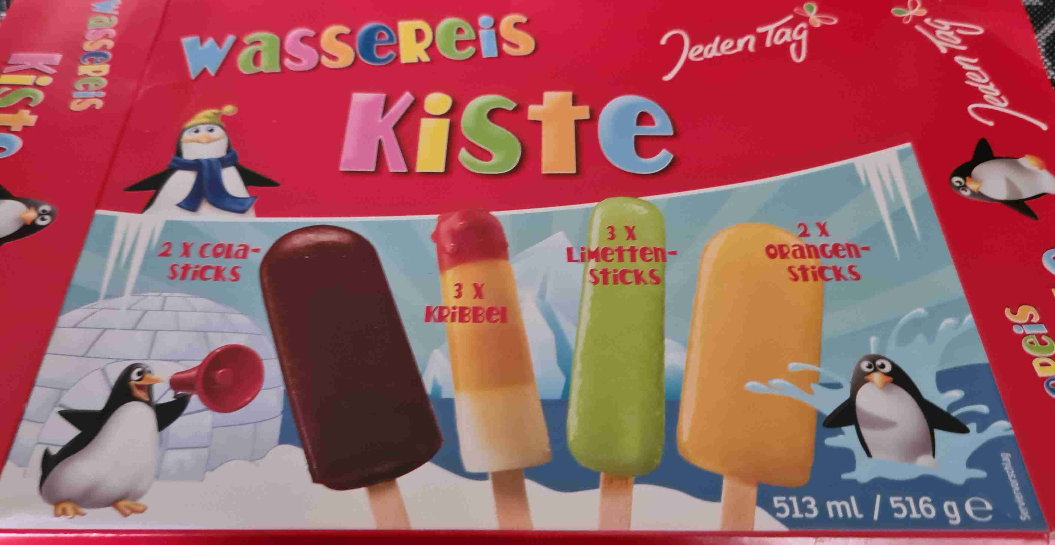 Wassereis Kiste