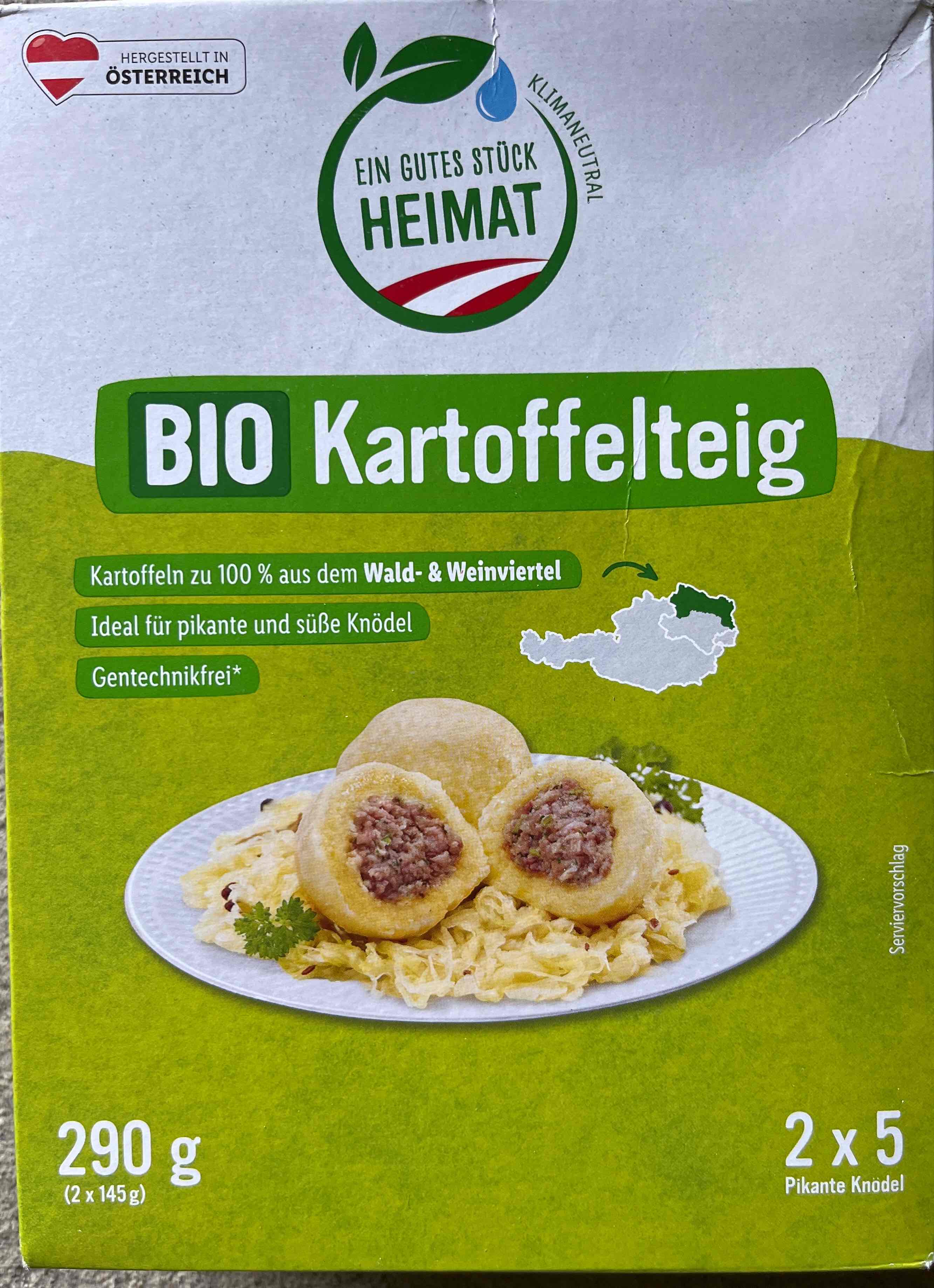 Kartoffelteig, Bio