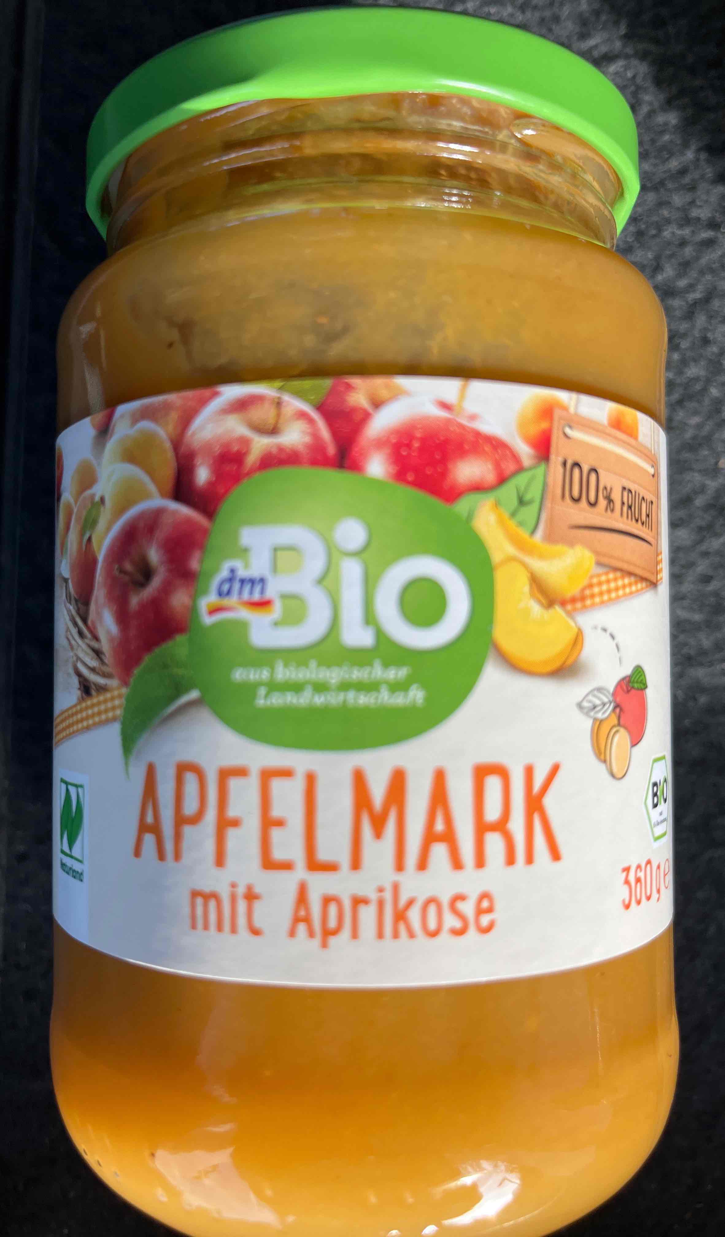 Apfelmark mit Aprikose