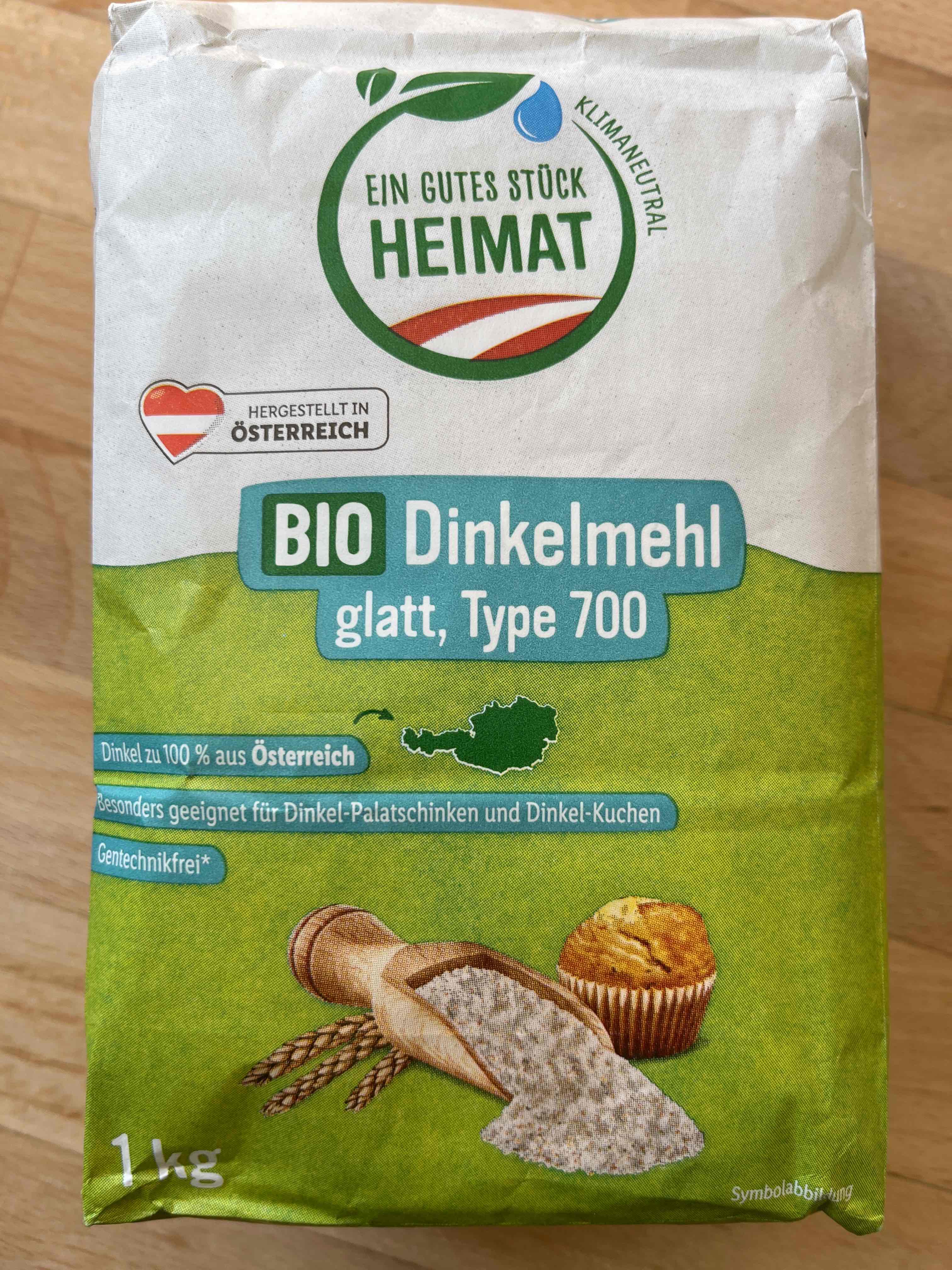 Dinkelmehl glatt 700, Bio