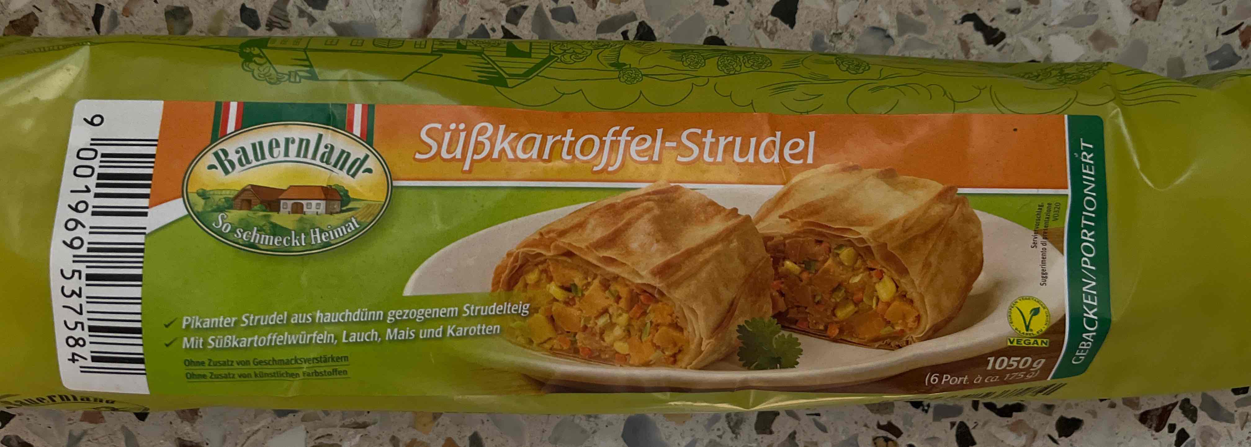 Süßkartoffelstrudel
