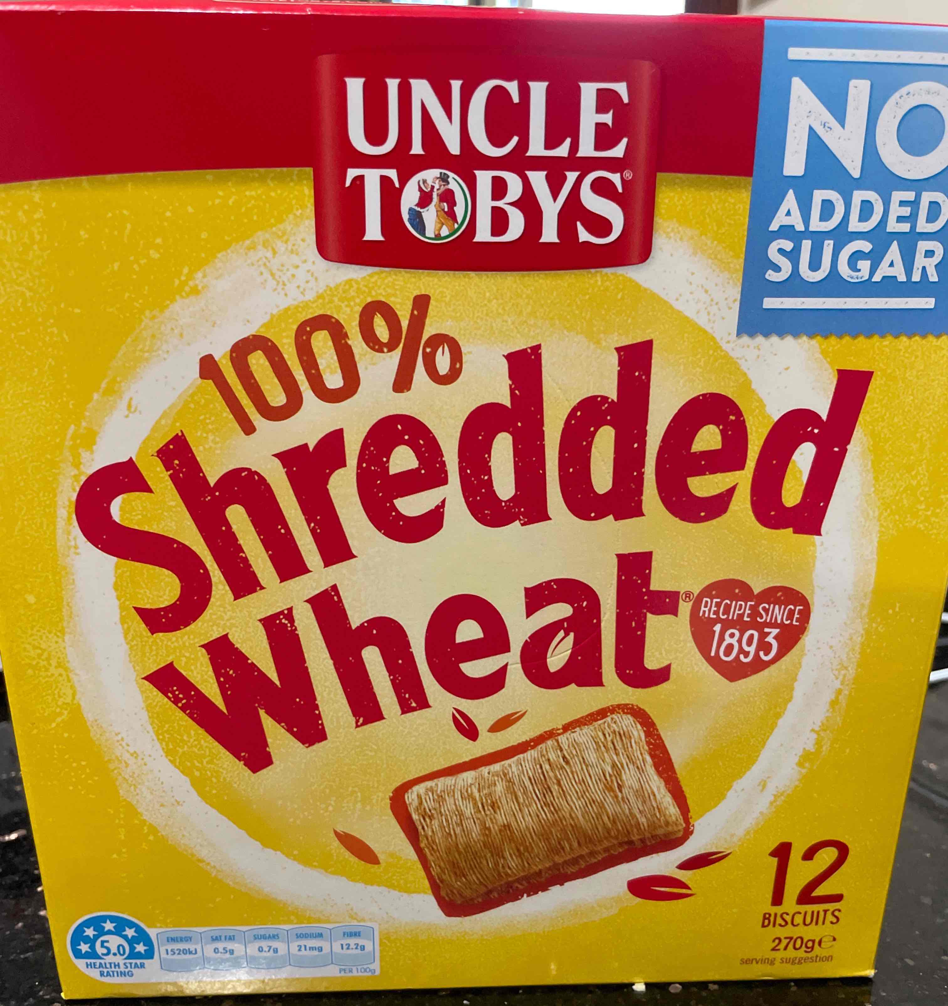 Uncle Tobys Shredded Wheat