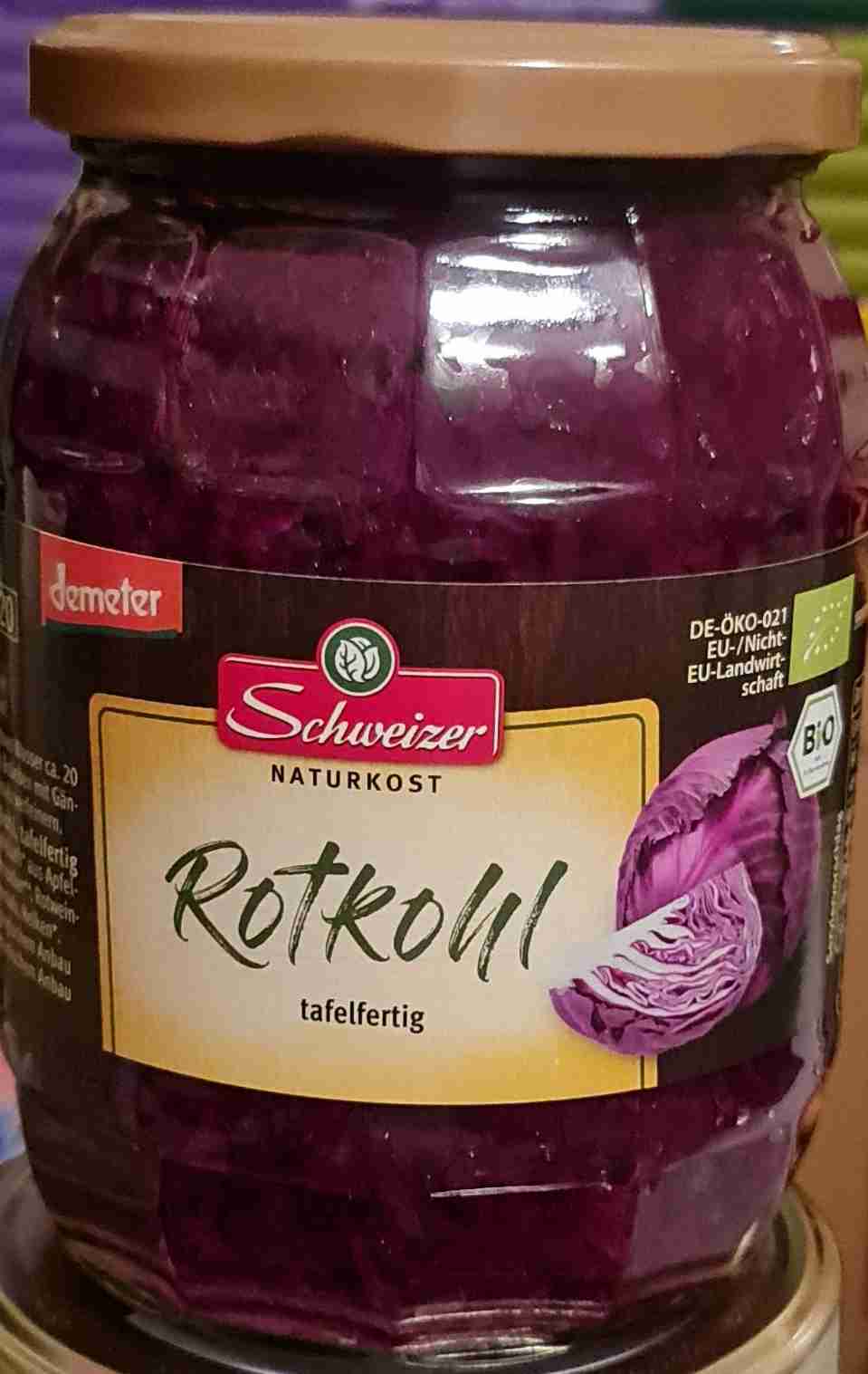 Rotkohl tafelfertig
