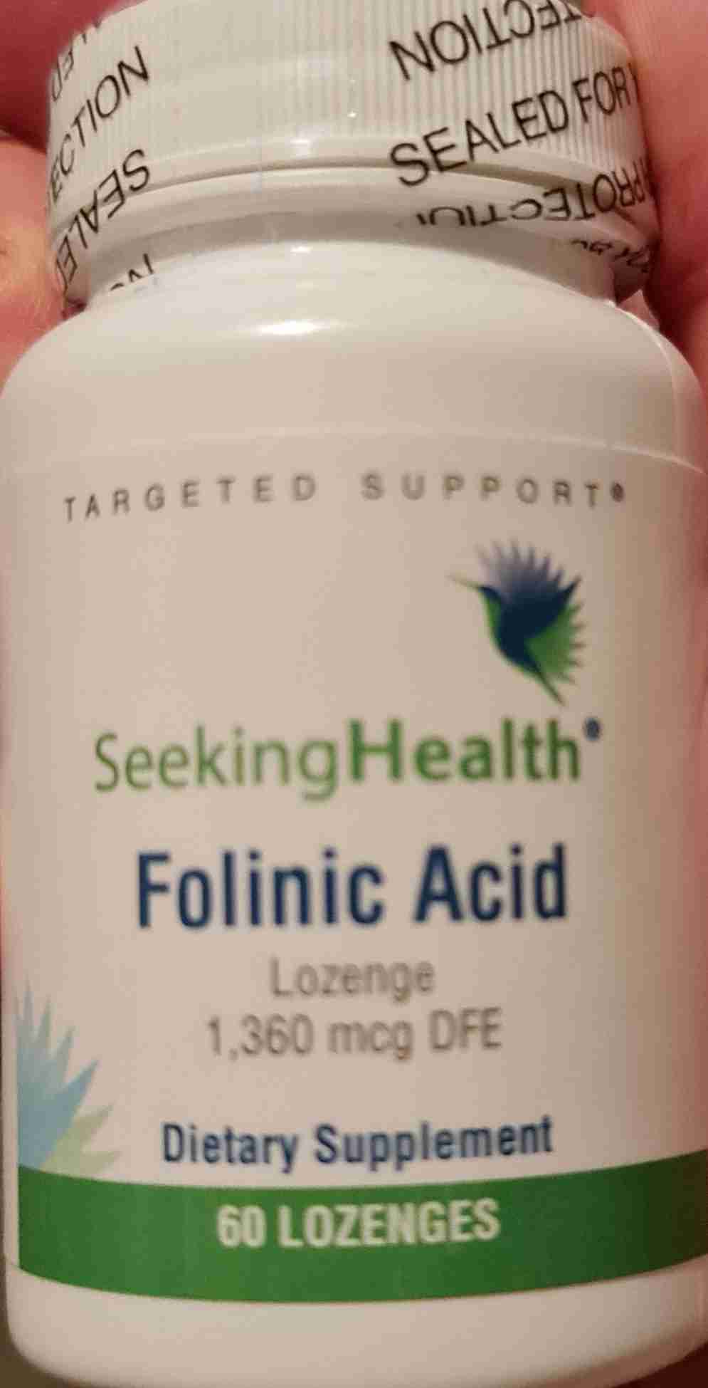 Folinic Acid Lozenge 1,360 mcg DFE