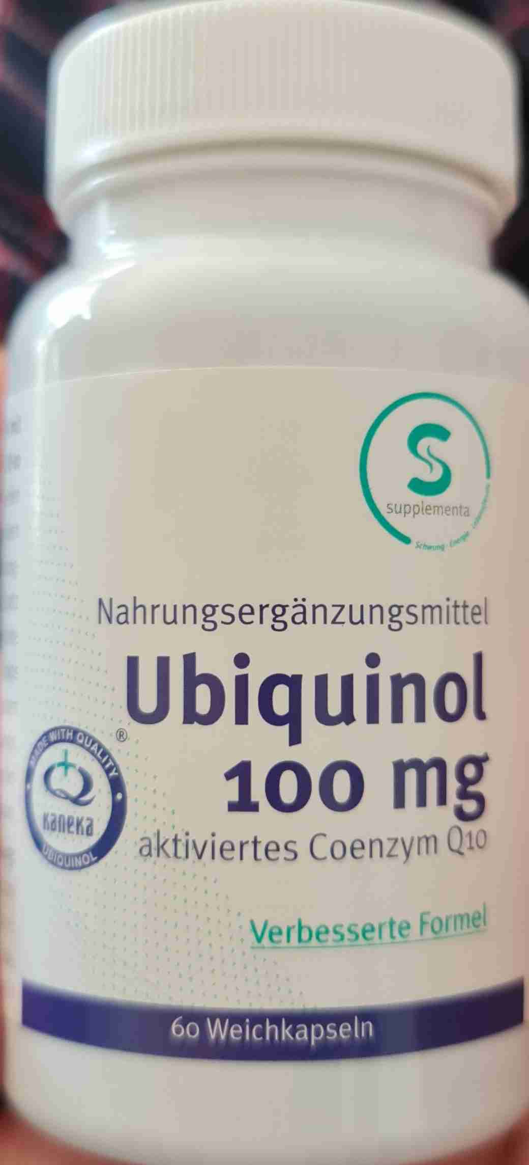 Ubiquinol 100mg aktiviertes Coenzym Q10